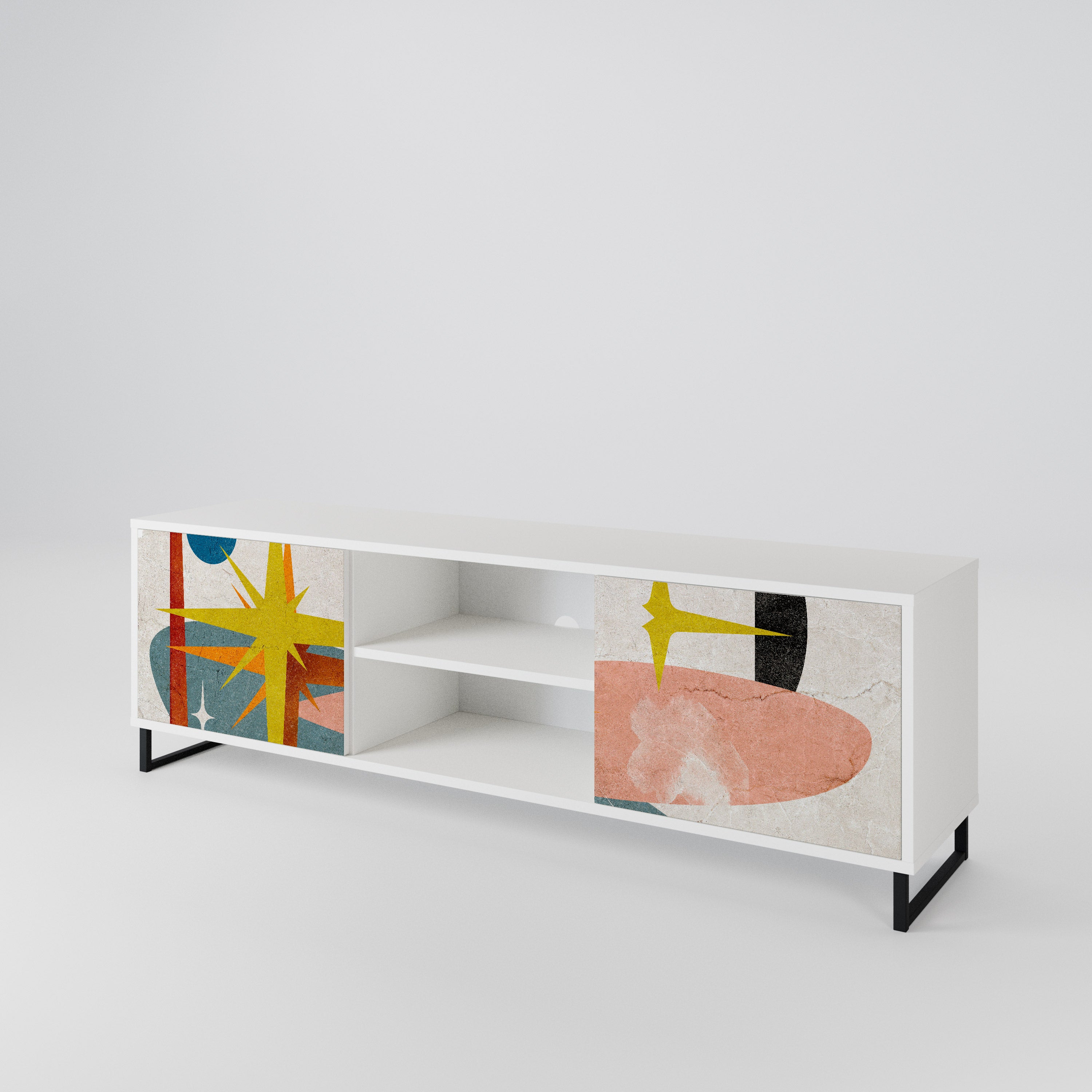INTERSTELLAR VIBES 2-Door TV Cabinet