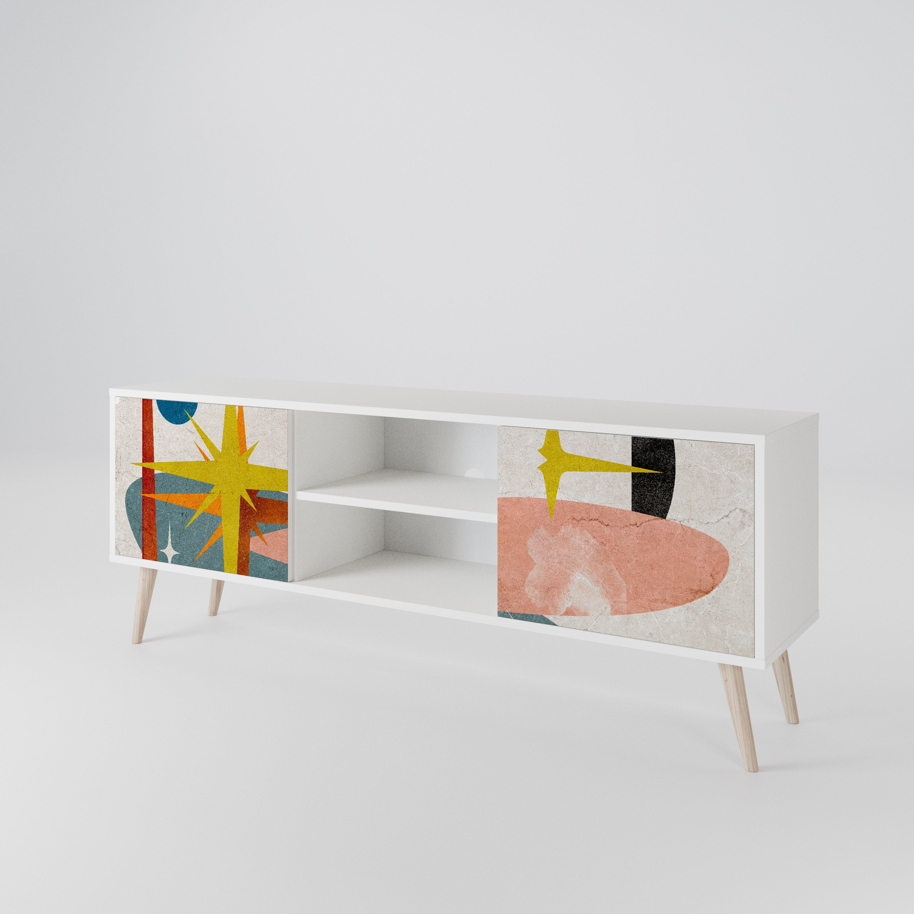 INTERSTELLAR VIBES 2-Door TV Cabinet