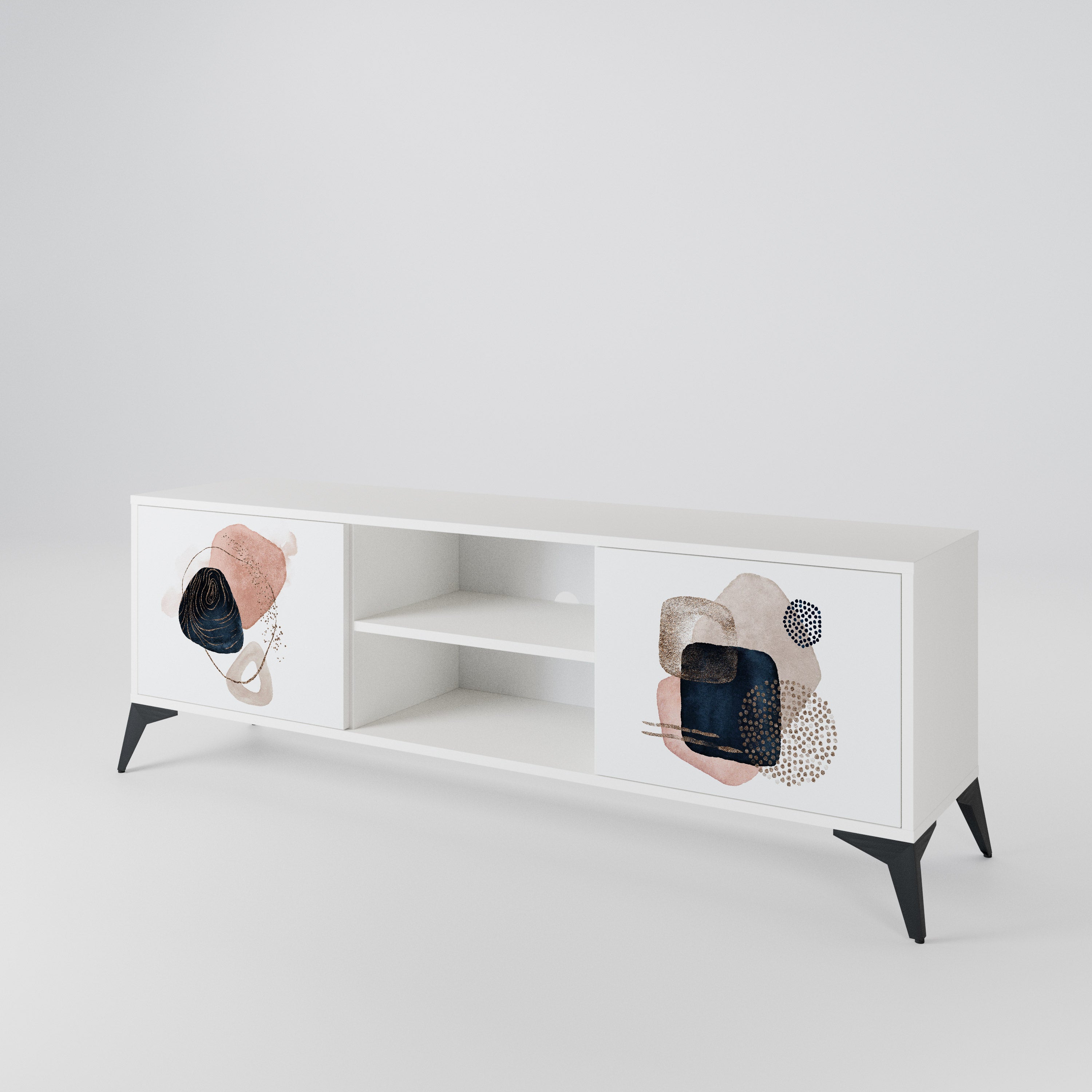COLORFUL SHAPES 2-Door TV Cabinet