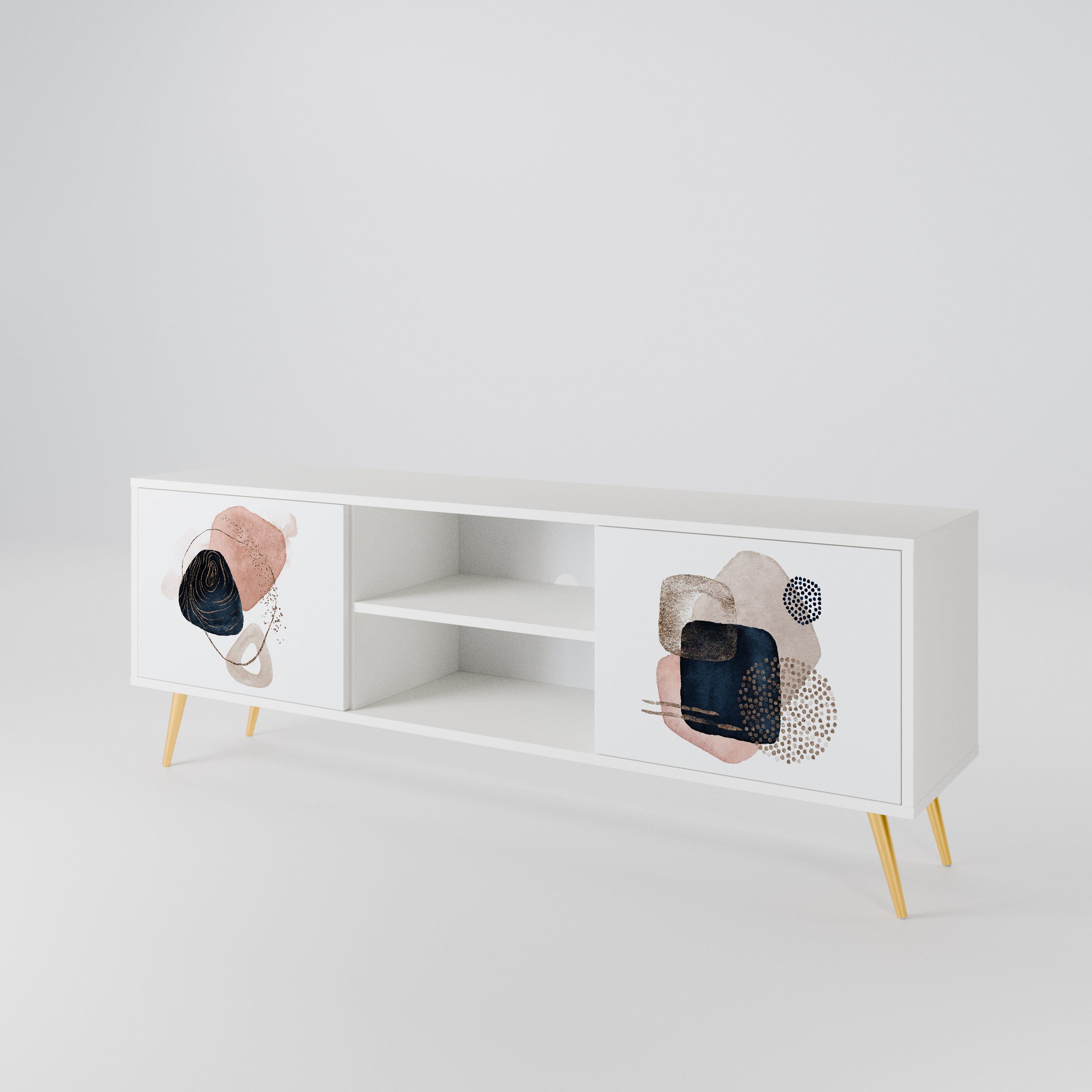 COLORFUL SHAPES 2-Door TV Cabinet