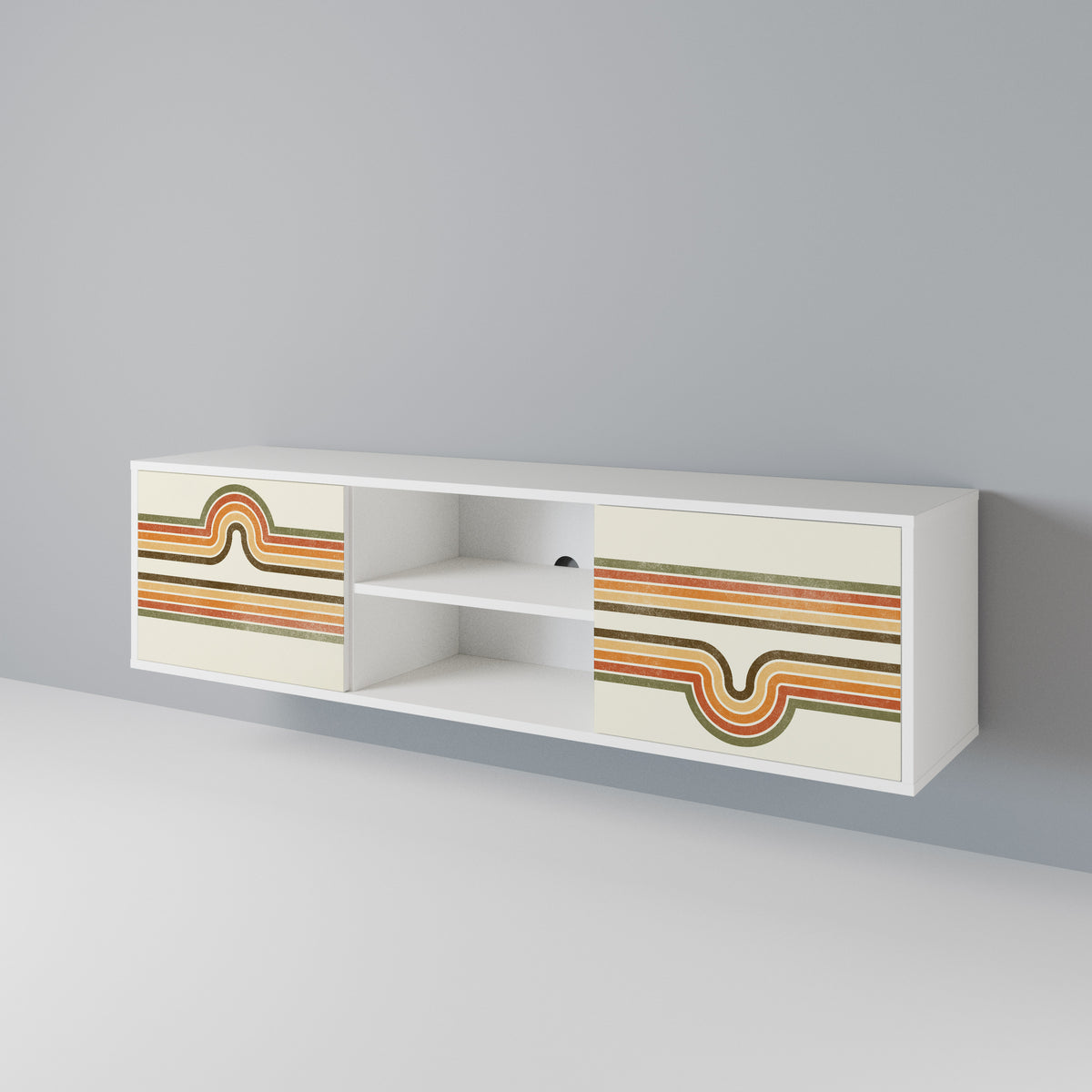 EXCEPTIONAL STREAM Έπιπλο τηλεόρασης 2-θυρών