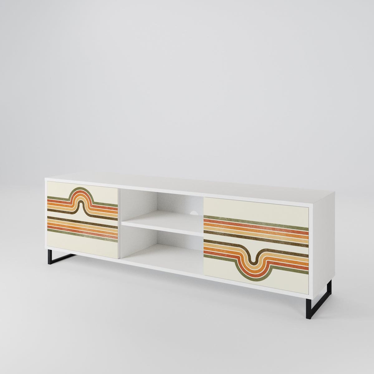 EXCEPTIONAL STREAM Έπιπλο τηλεόρασης 2-θυρών