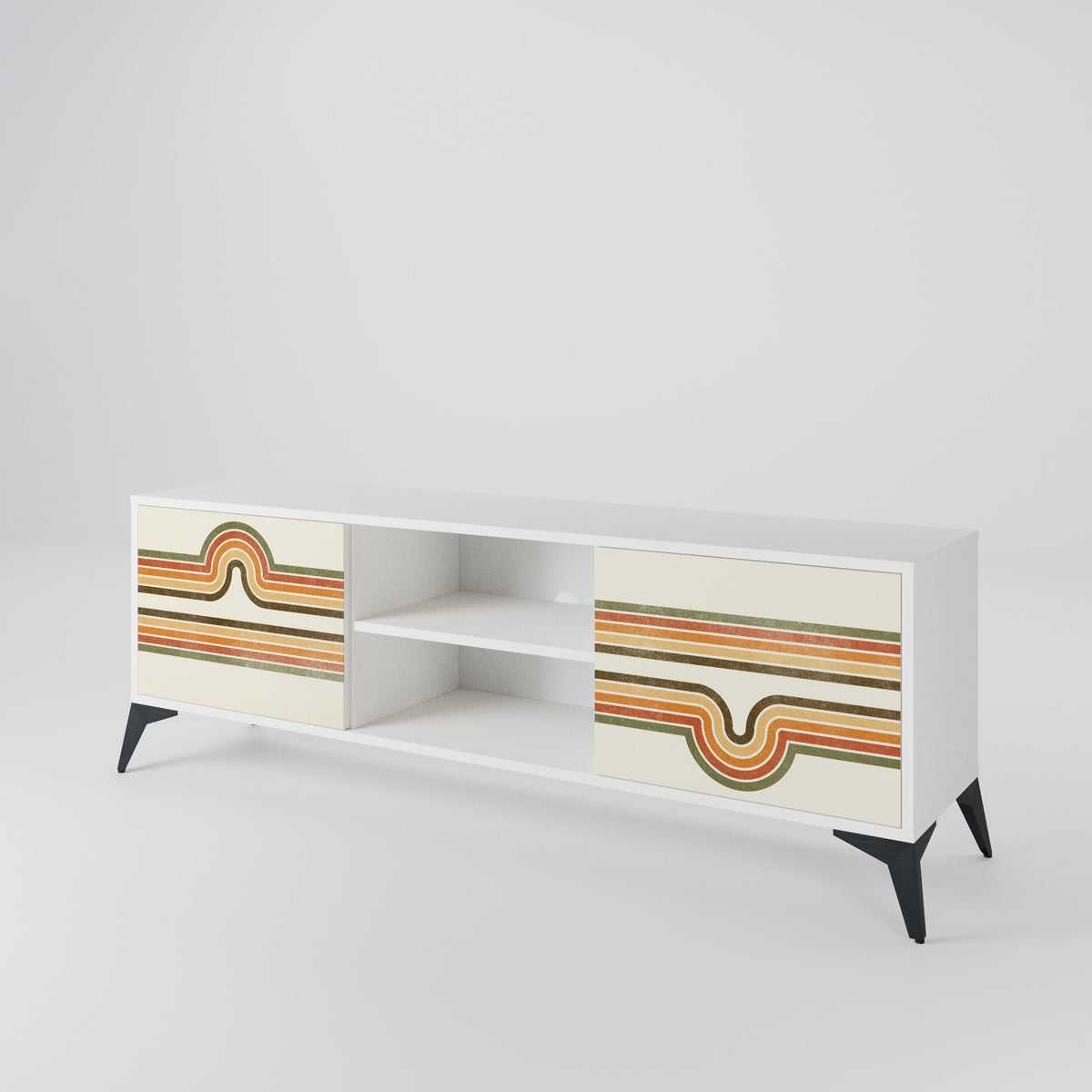 EXCEPTIONAL STREAM Έπιπλο τηλεόρασης 2-θυρών