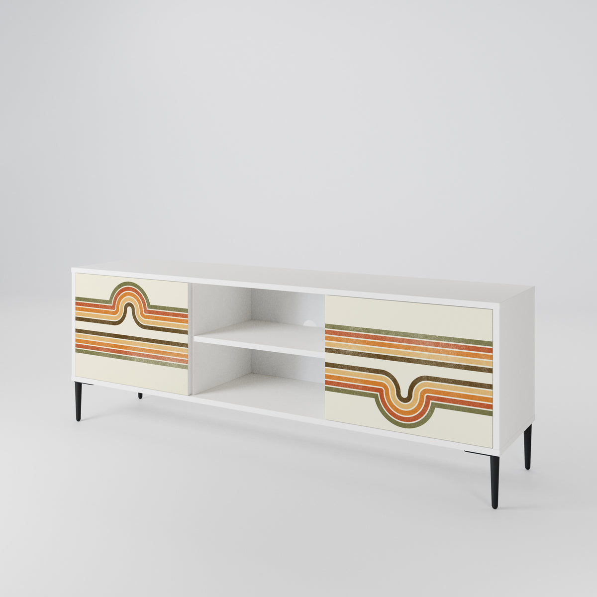 EXCEPTIONAL STREAM Έπιπλο τηλεόρασης 2-θυρών