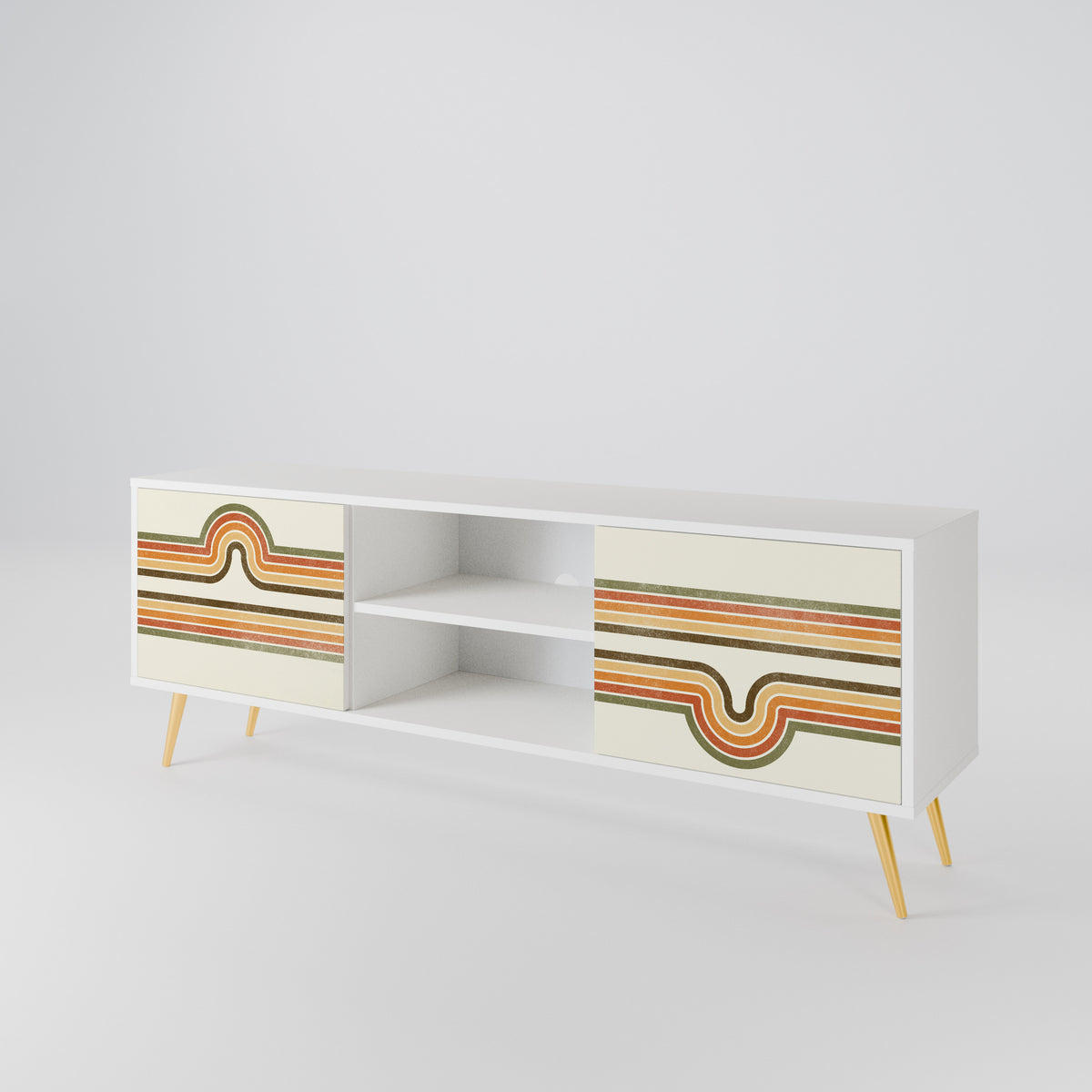 EXCEPTIONAL STREAM Έπιπλο τηλεόρασης 2-θυρών