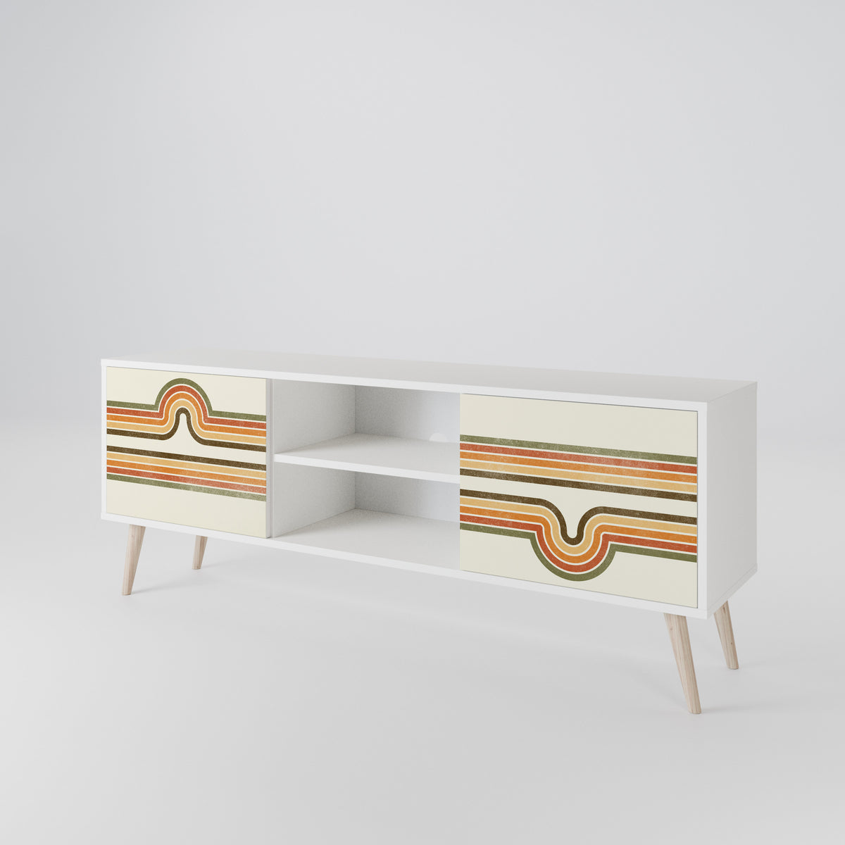 EXCEPTIONAL STREAM Έπιπλο τηλεόρασης 2-θυρών