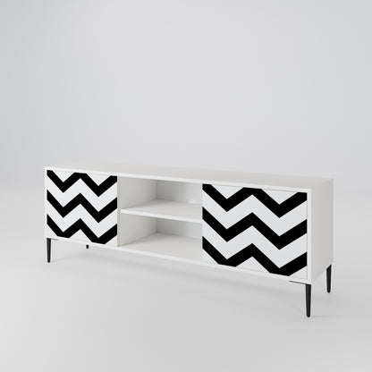 CLASSIC ZIG ZAG Έπιπλο τηλεόρασης 2-θυρών