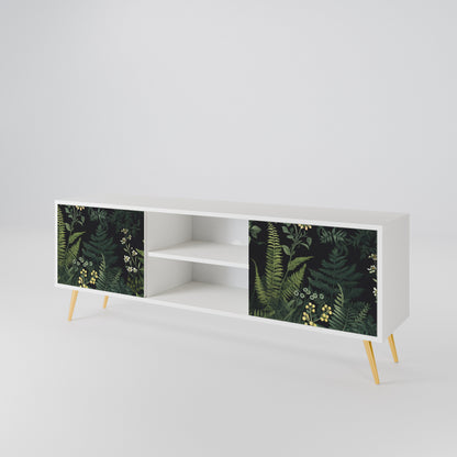 FERN FLOWERS Έπιπλο τηλεόρασης 2-θυρών