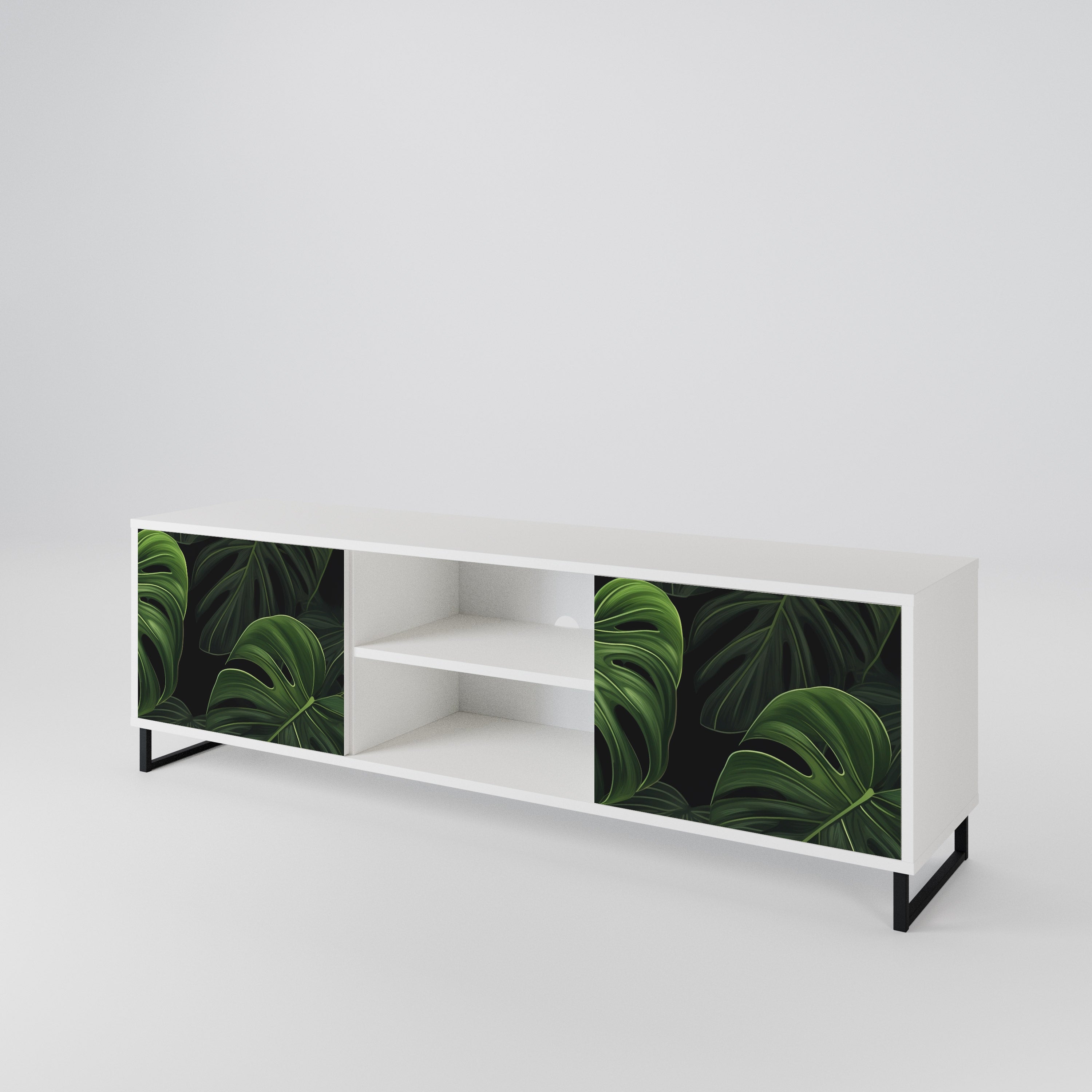 INFINITE MONSTERA Έπιπλο τηλεόρασης 2-θυρών