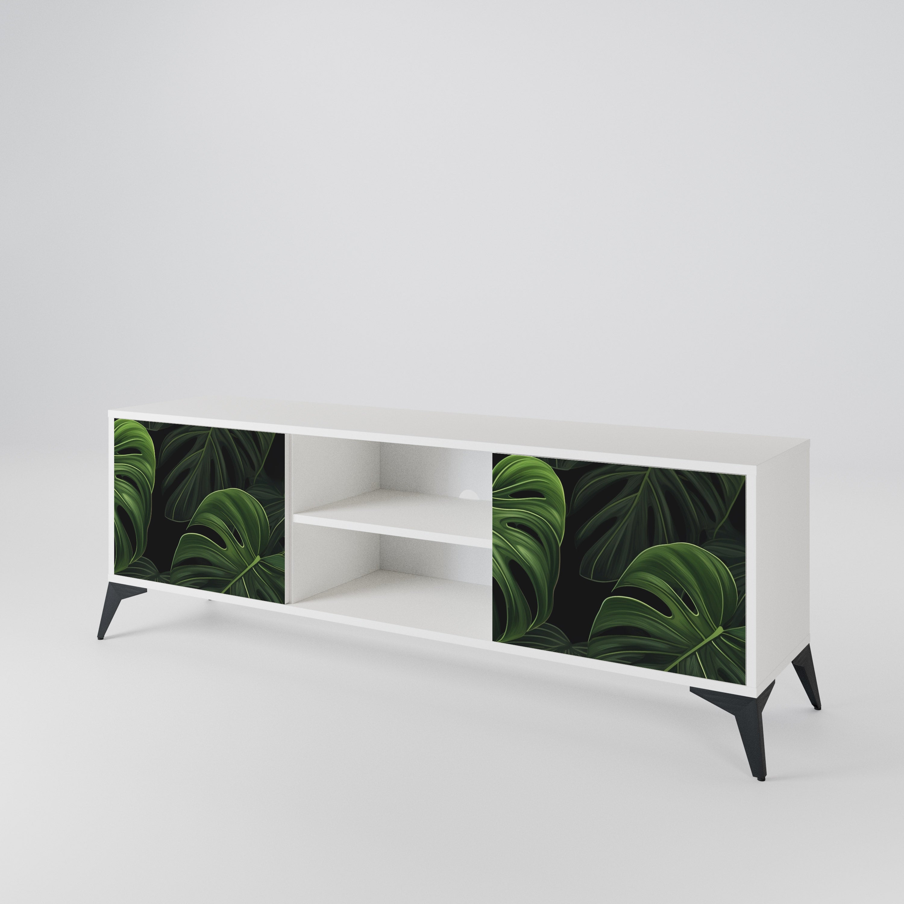 INFINITE MONSTERA Έπιπλο τηλεόρασης 2-θυρών
