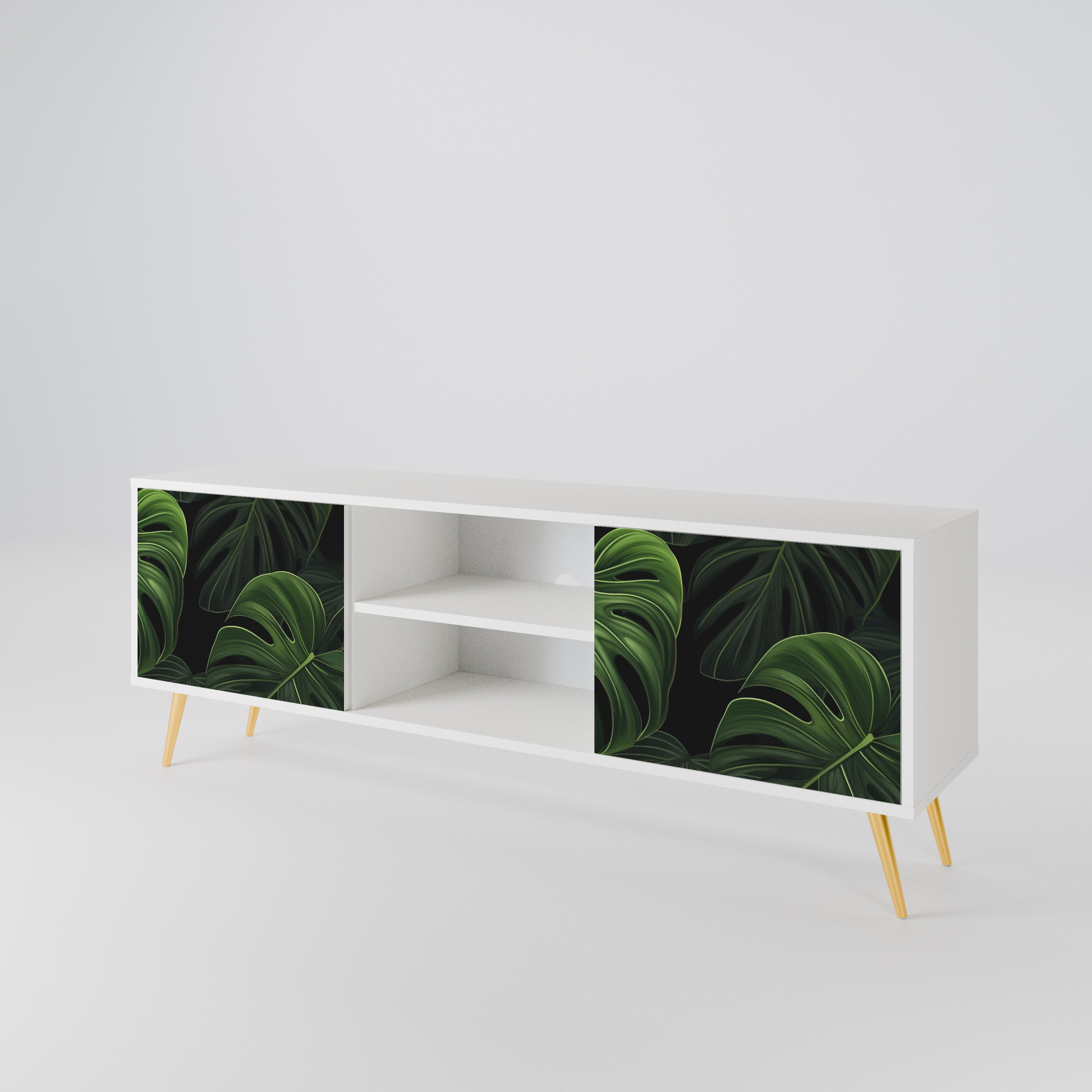 INFINITE MONSTERA Έπιπλο τηλεόρασης 2-θυρών