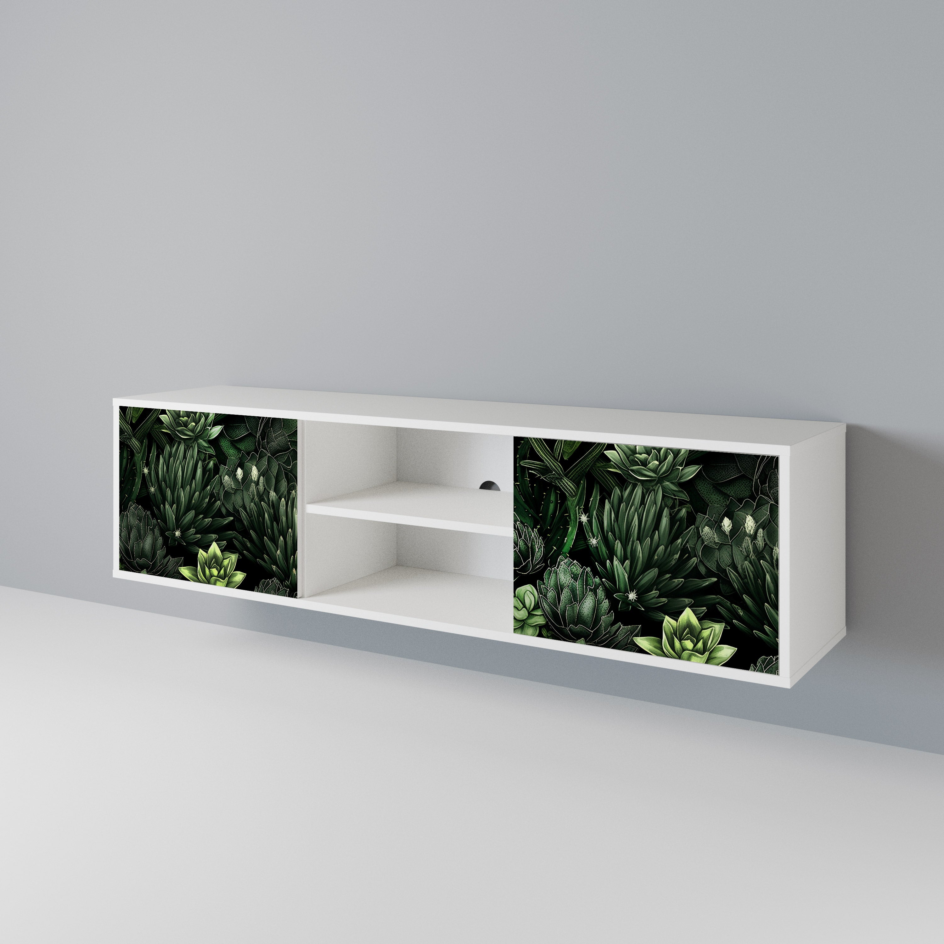 SUCCULENT JUNGLE Έπιπλο τηλεόρασης 2-θυρών