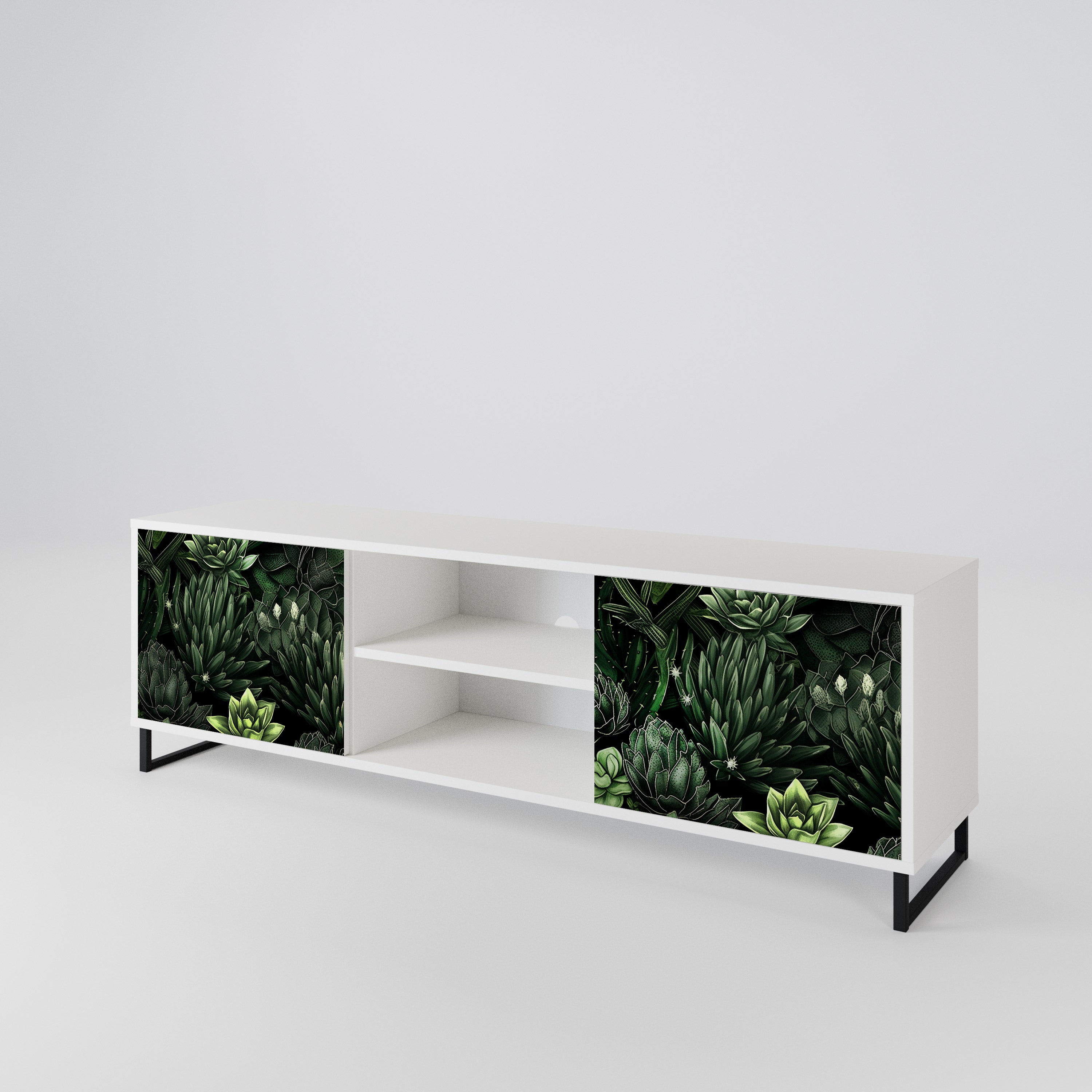 SUCCULENT JUNGLE Έπιπλο τηλεόρασης 2-θυρών