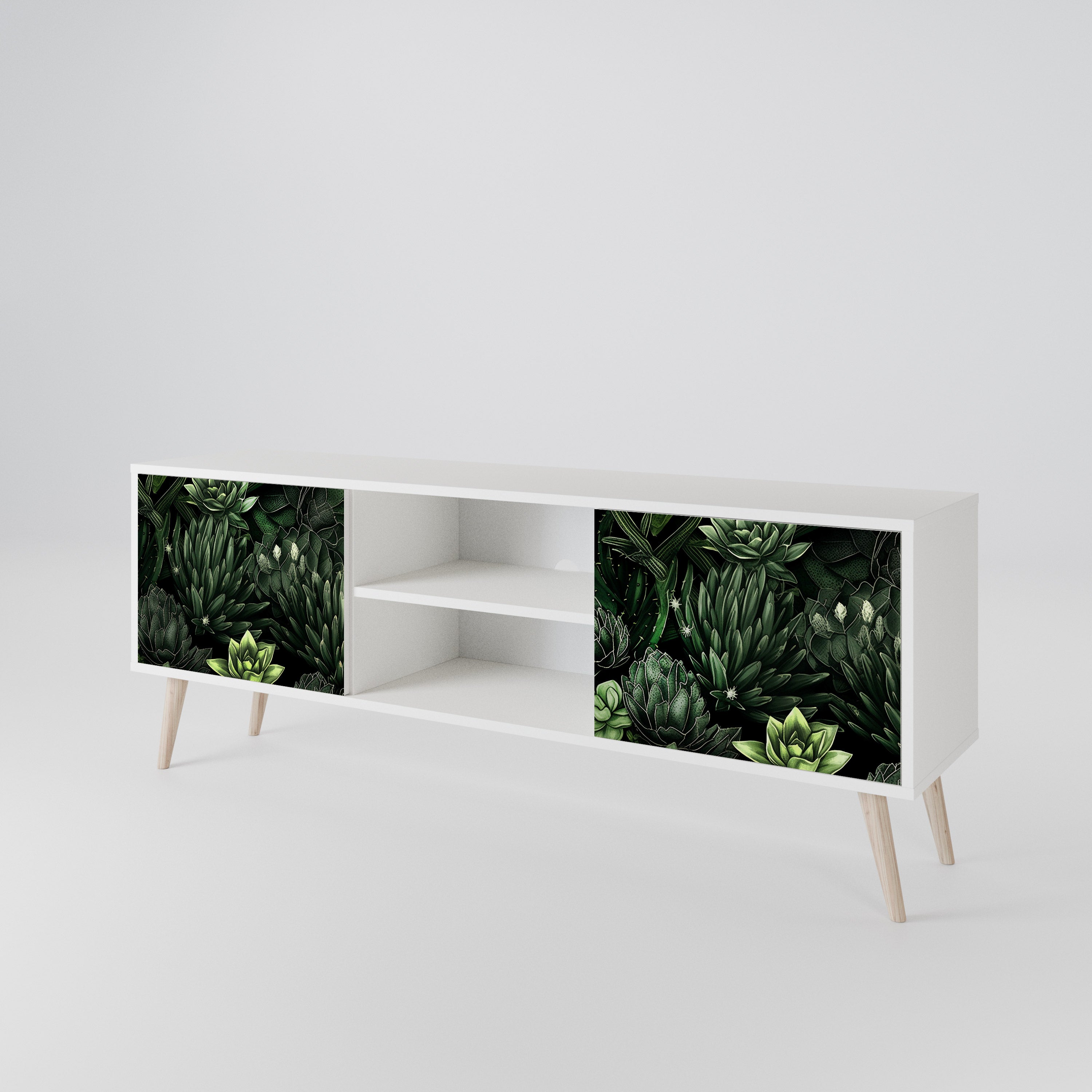 SUCCULENT JUNGLE Έπιπλο τηλεόρασης 2-θυρών