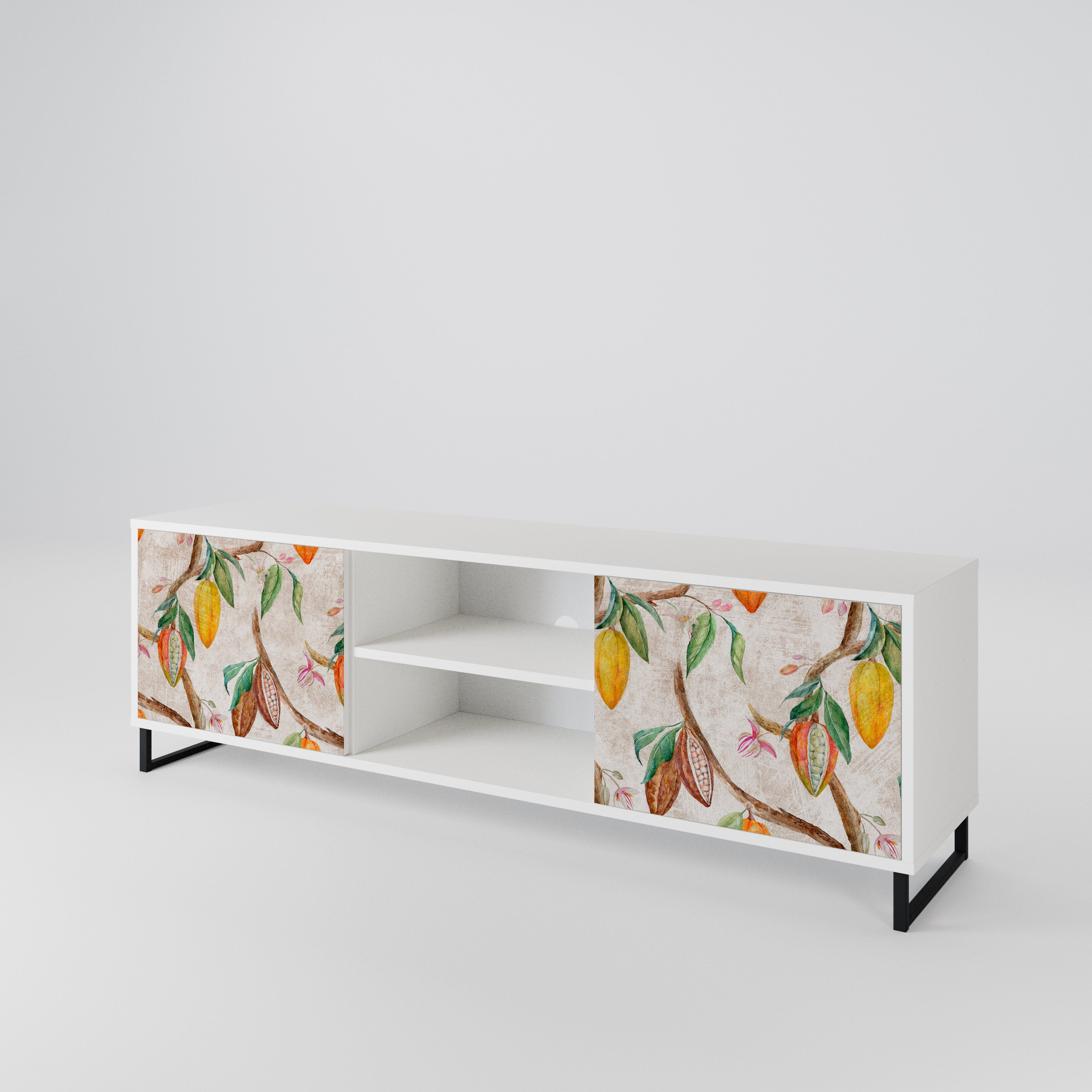 COCOA FRUITS 2-Door TV Cabinet