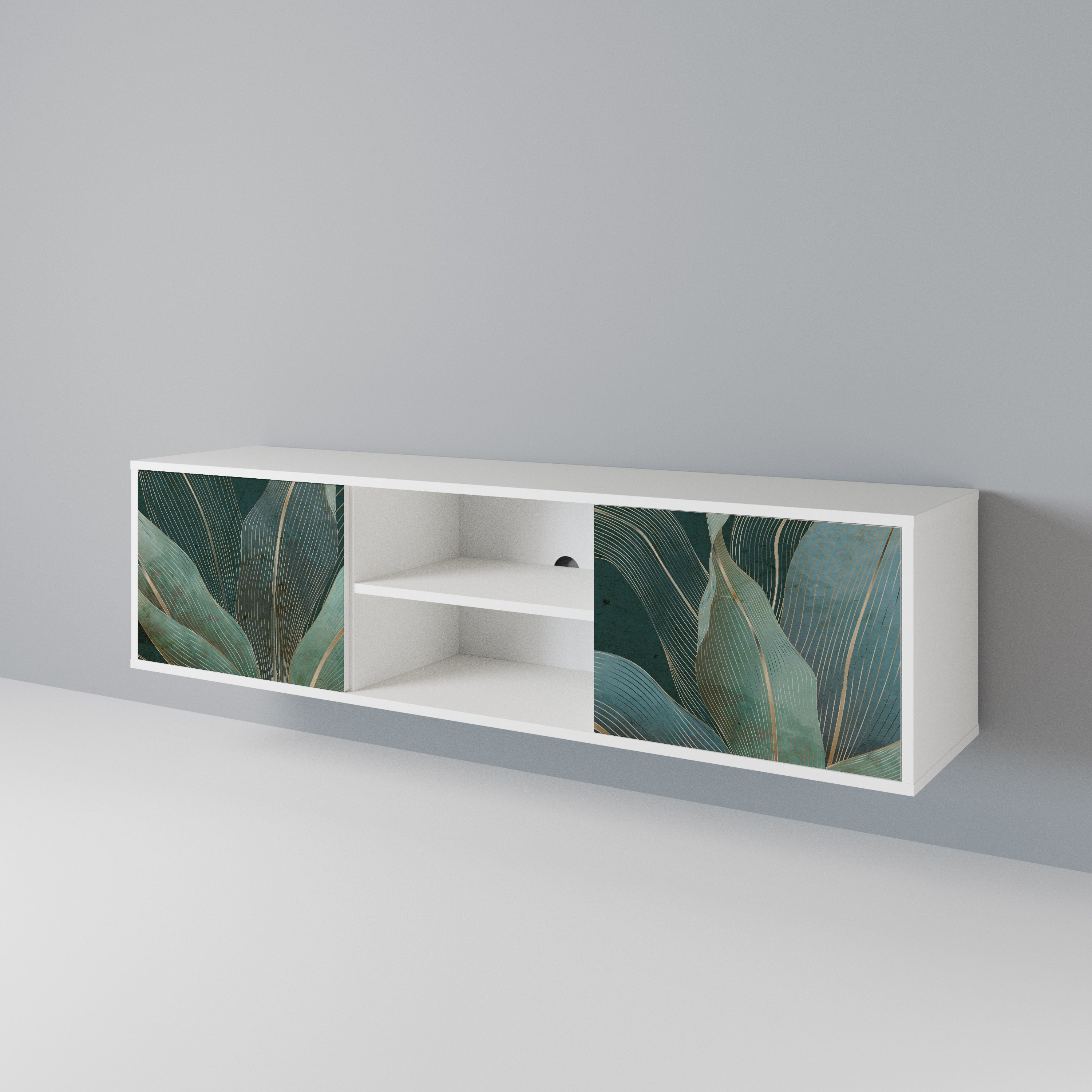 ROYAL GREEN 2-Door TV Cabinet