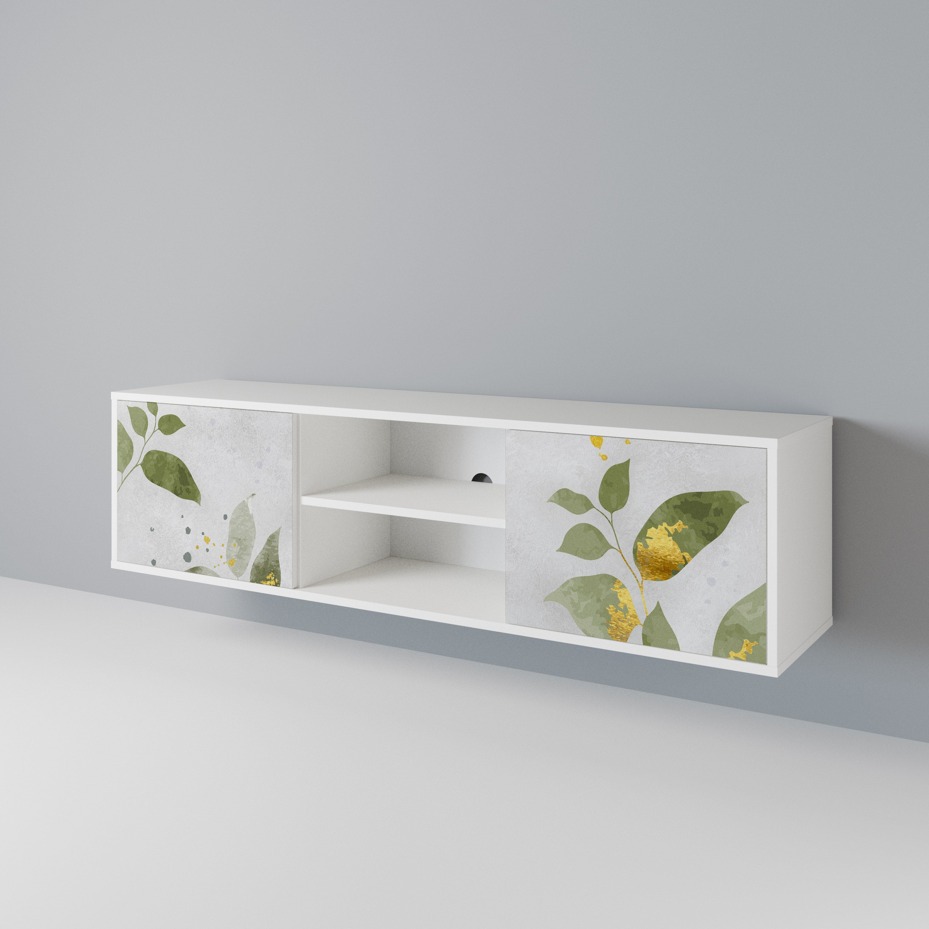 ELEGANT BOTANICS 2-Door TV Cabinet