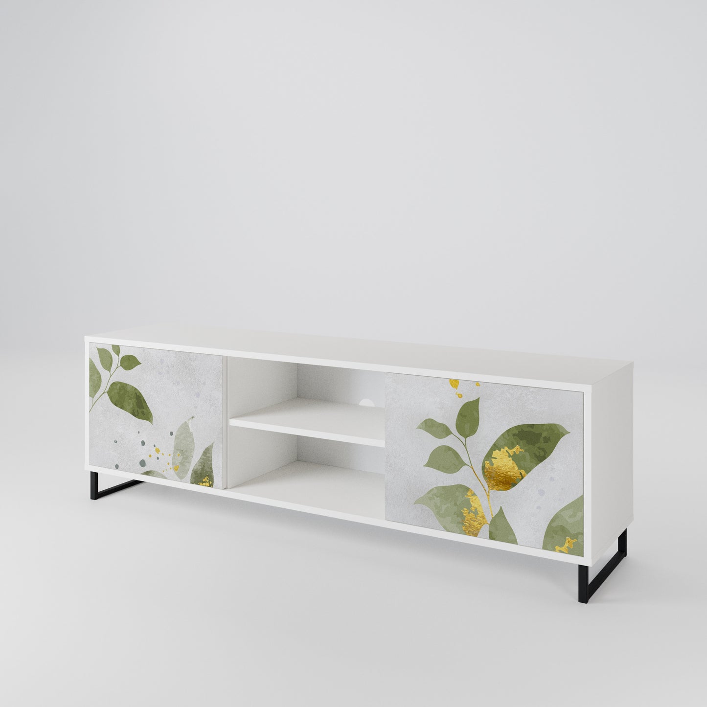 ELEGANT BOTANICS Έπιπλο τηλεόρασης 2-θυρών