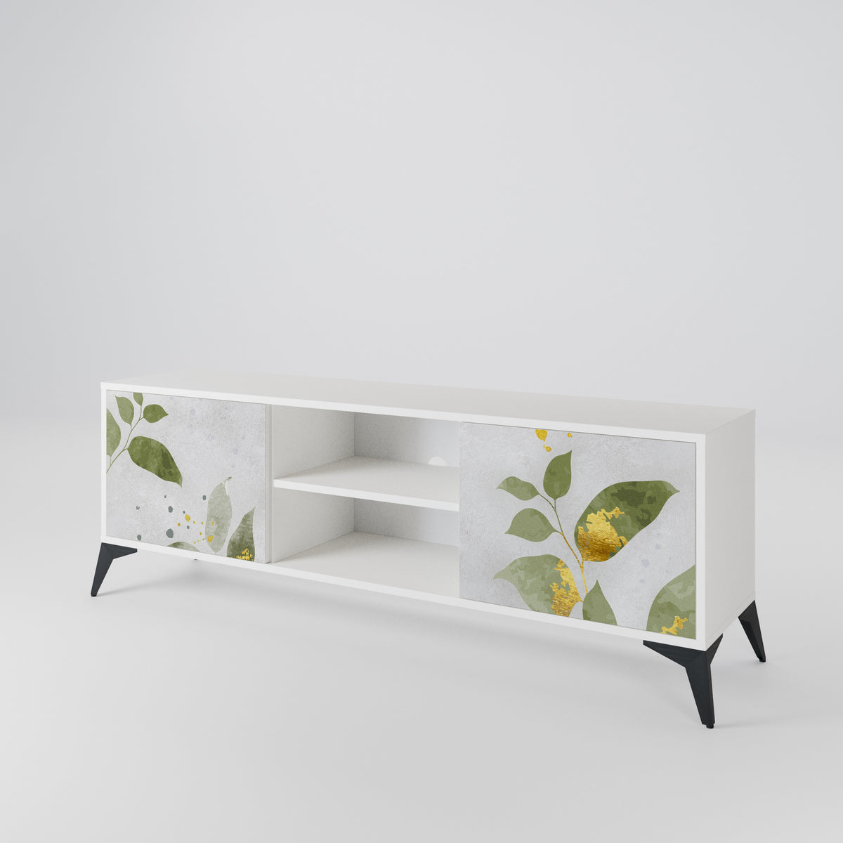 ELEGANT BOTANICS Έπιπλο τηλεόρασης 2-θυρών