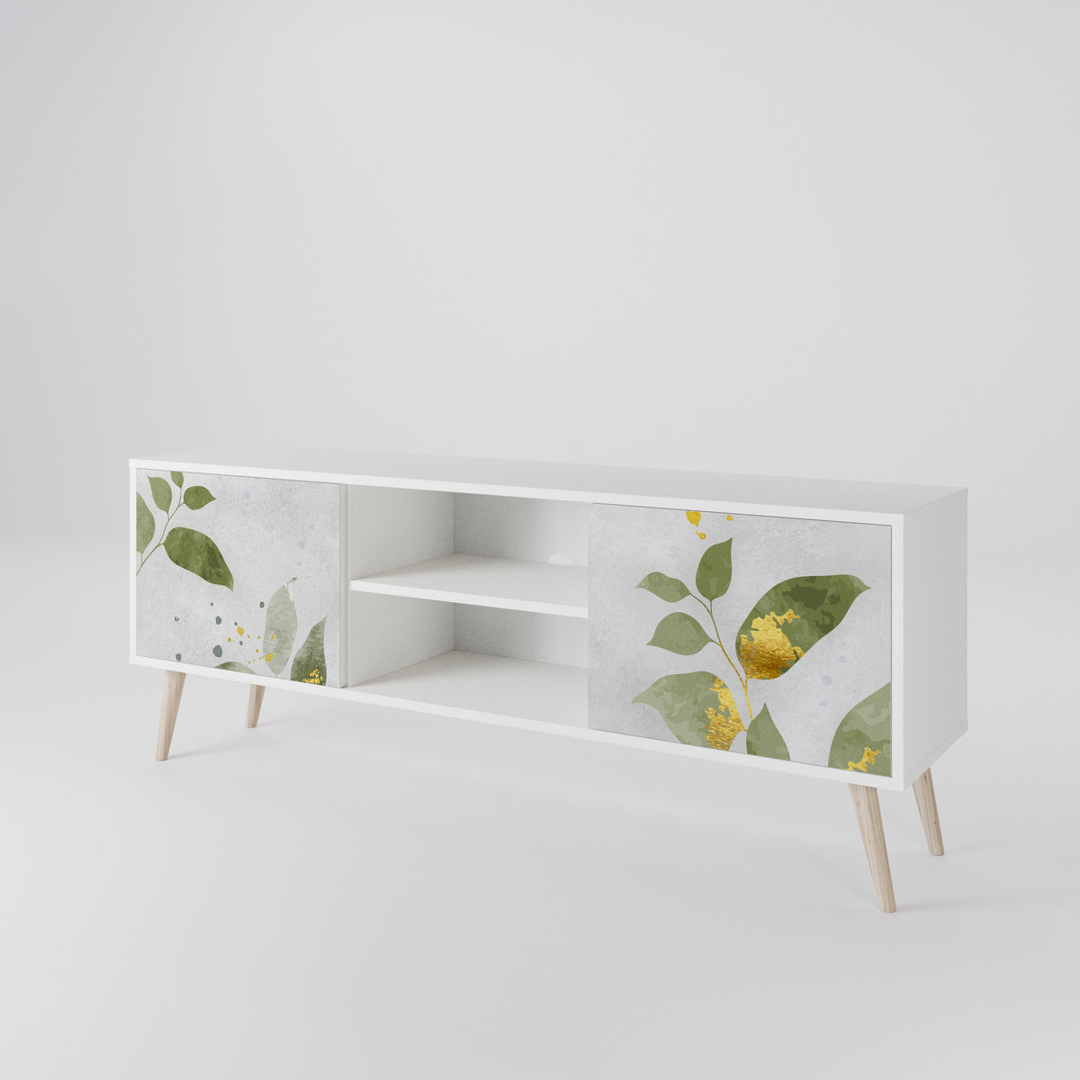 ELEGANT BOTANICS Έπιπλο τηλεόρασης 2-θυρών