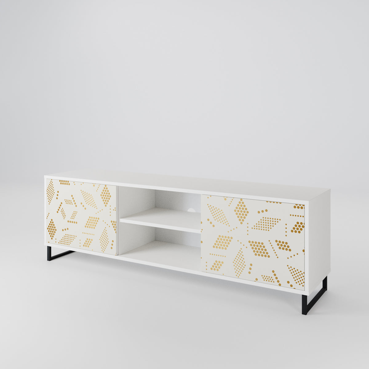 SPOTTED DAZE 2-Door TV Cabinet