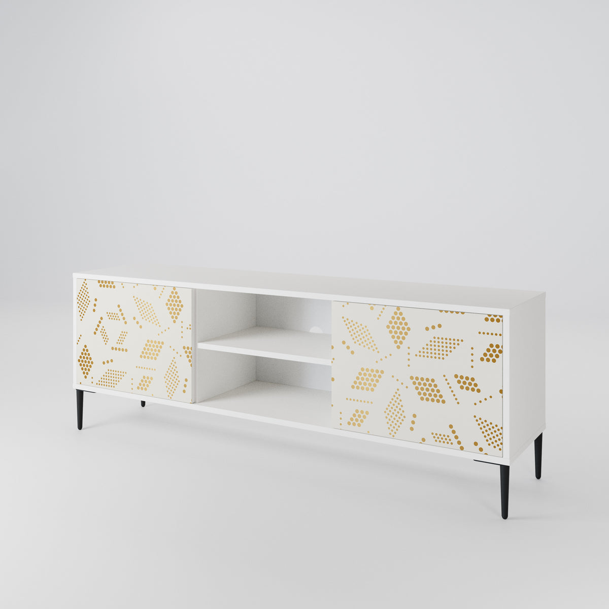 SPOTTED DAZE 2-Door TV Cabinet