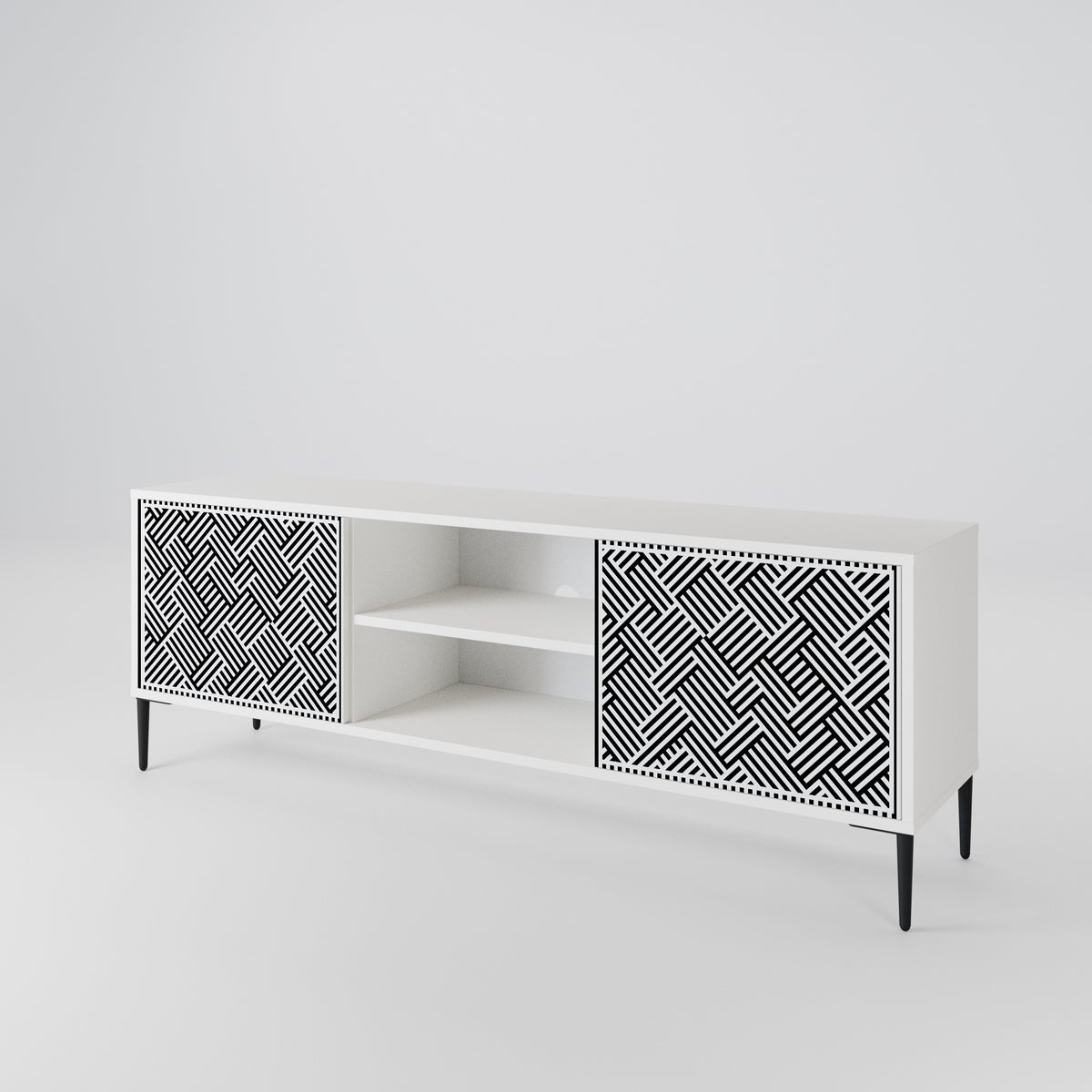 TEMPORARY SEQUENCE 2-Door TV Cabinet