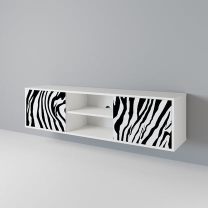 SPLENDID ZEBRA Έπιπλο τηλεόρασης 2-θυρών