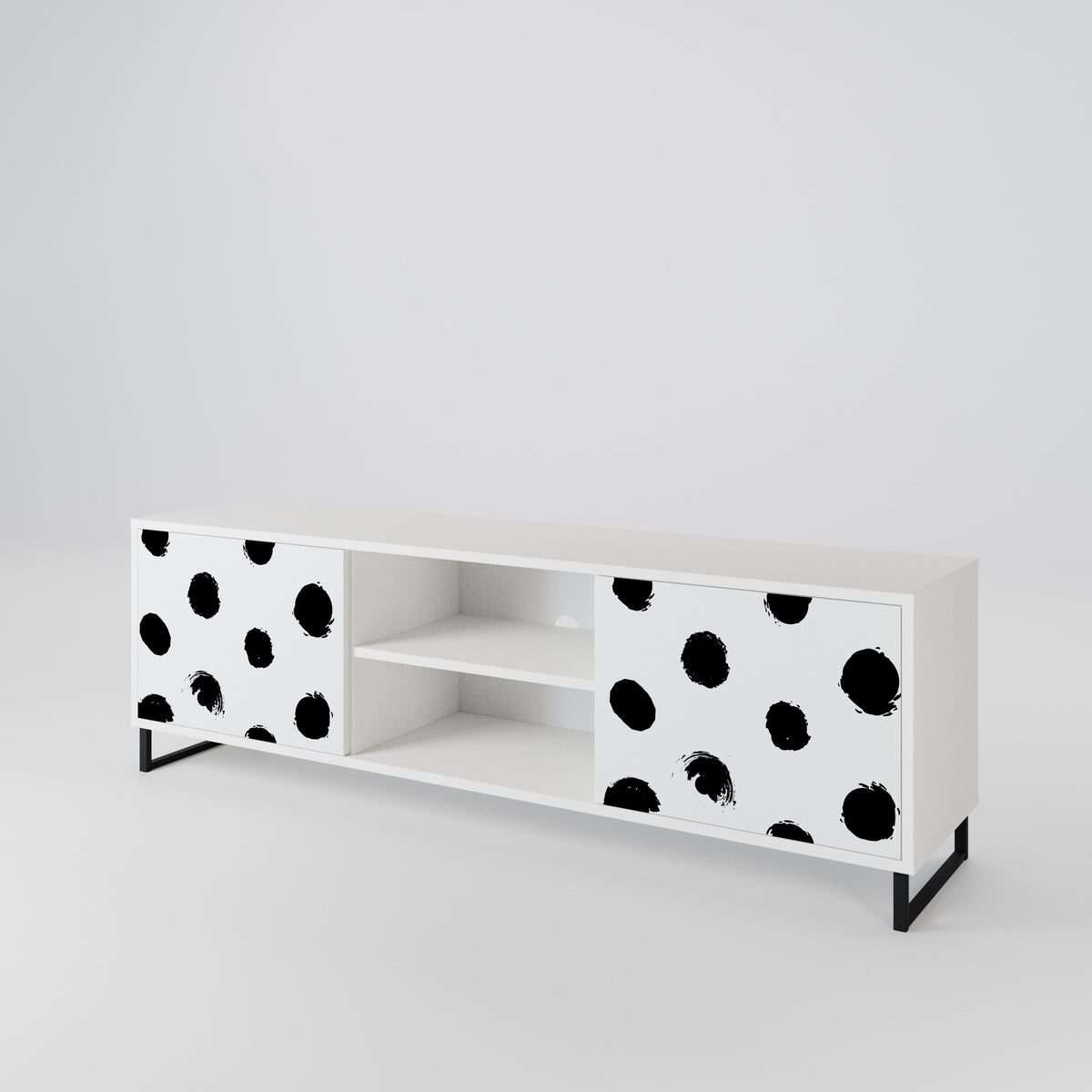 SLIPPING MINUTES Έπιπλο τηλεόρασης 2-θυρών