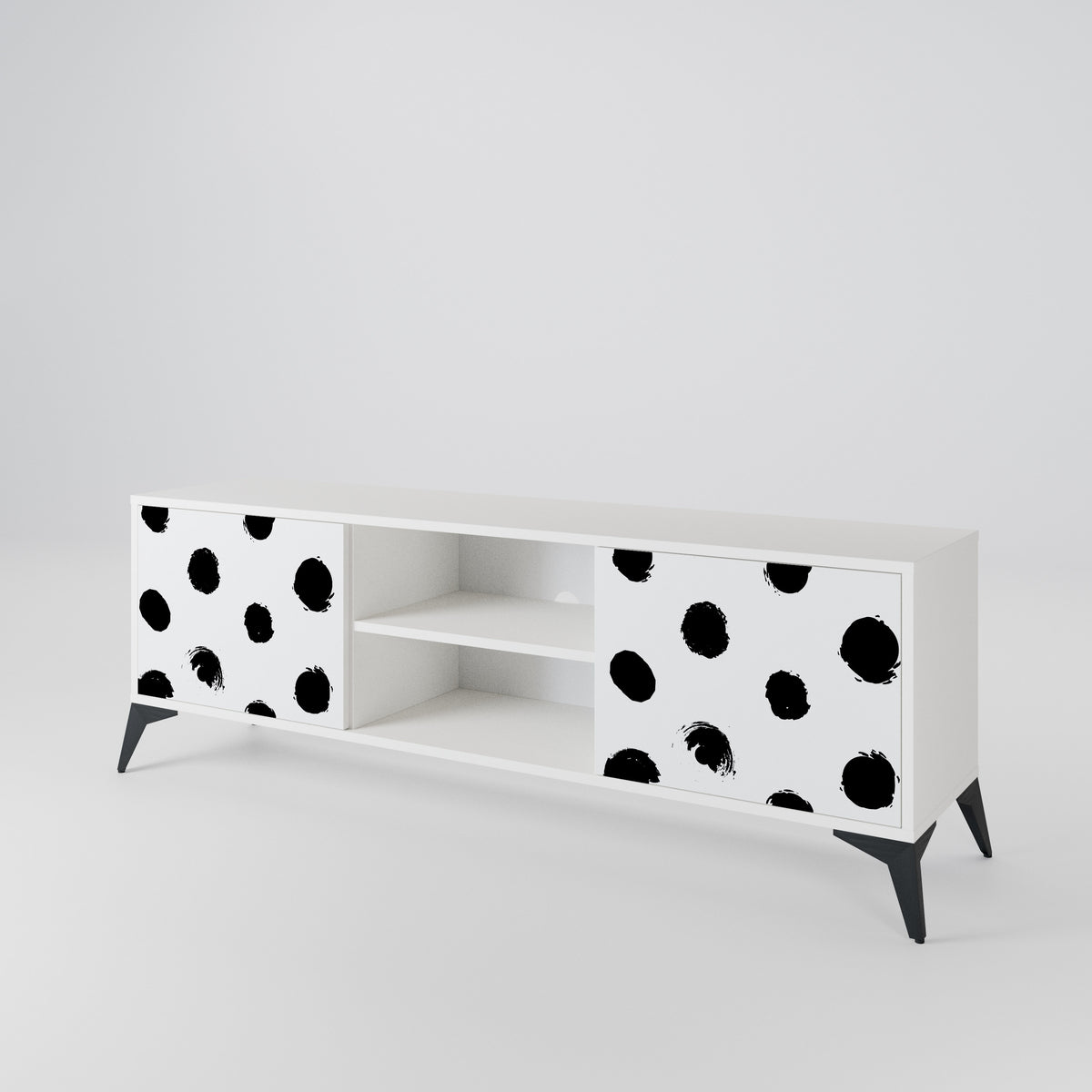 SLIPPING MINUTES Έπιπλο τηλεόρασης 2-θυρών