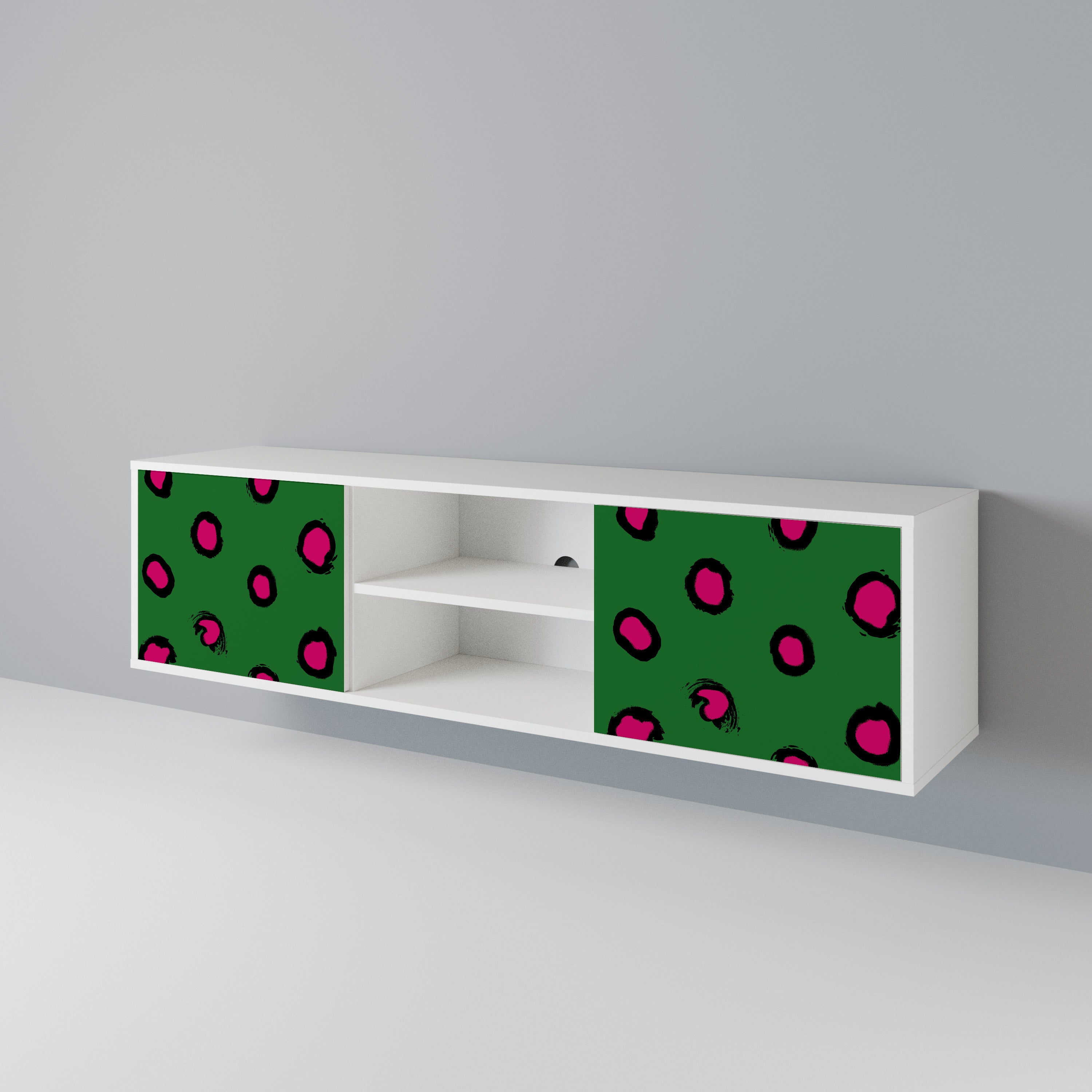 FUNKY SPOTS Έπιπλο τηλεόρασης 2-θυρών