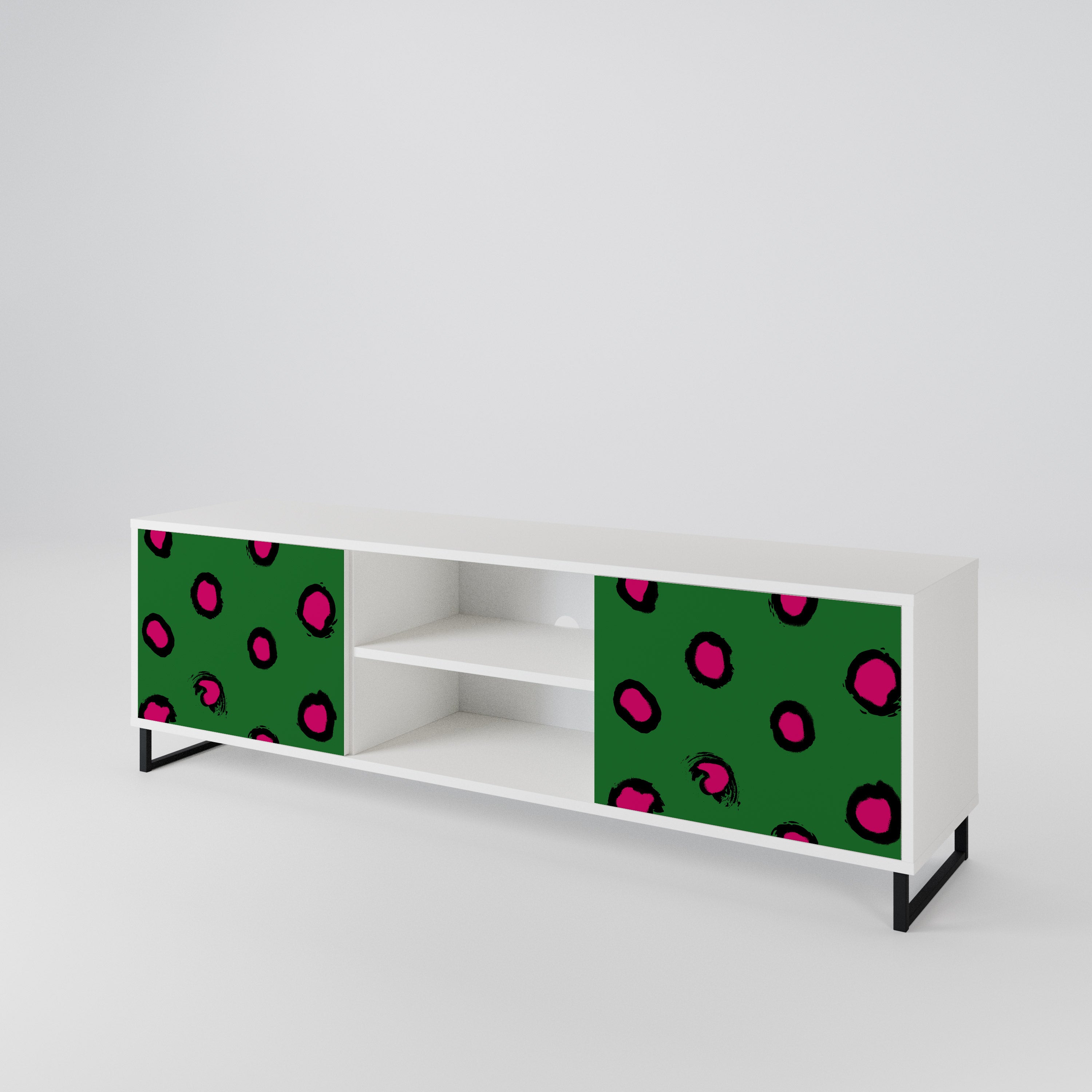 FUNKY SPOTS Έπιπλο τηλεόρασης 2-θυρών