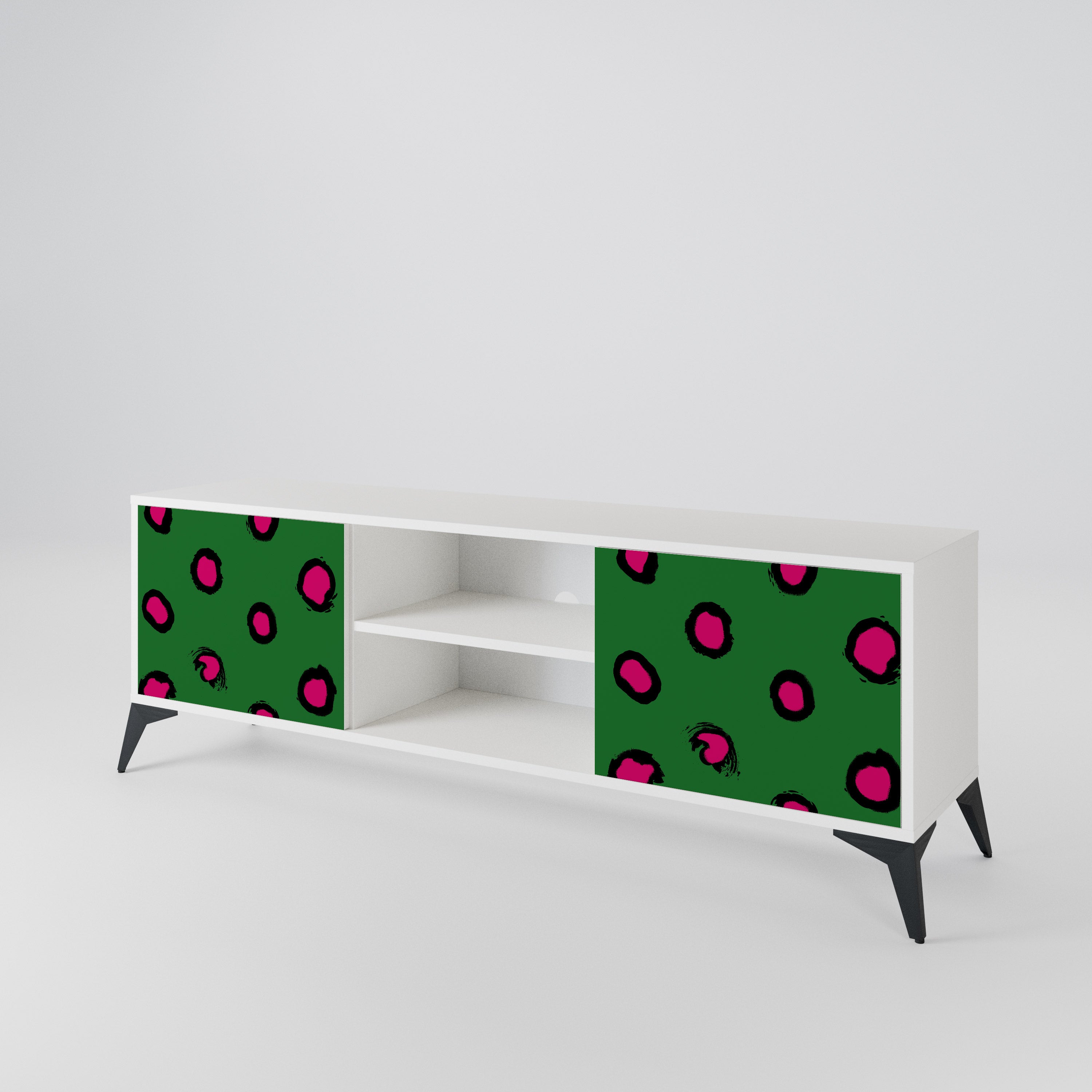 FUNKY SPOTS Έπιπλο τηλεόρασης 2-θυρών