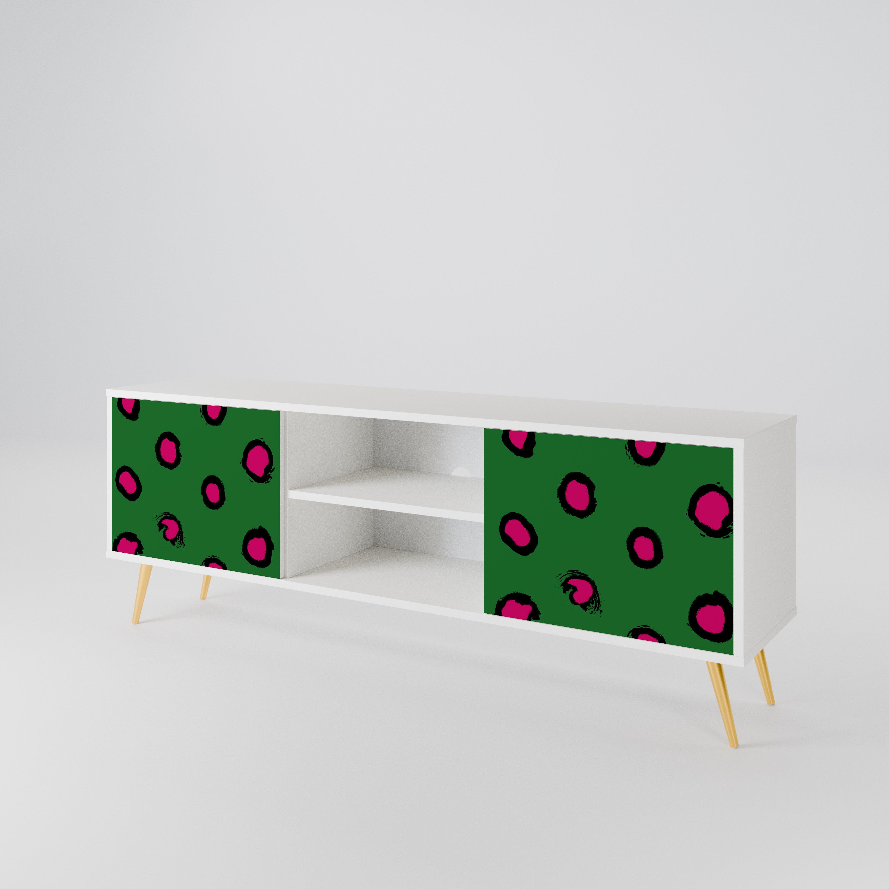 FUNKY SPOTS Έπιπλο τηλεόρασης 2-θυρών