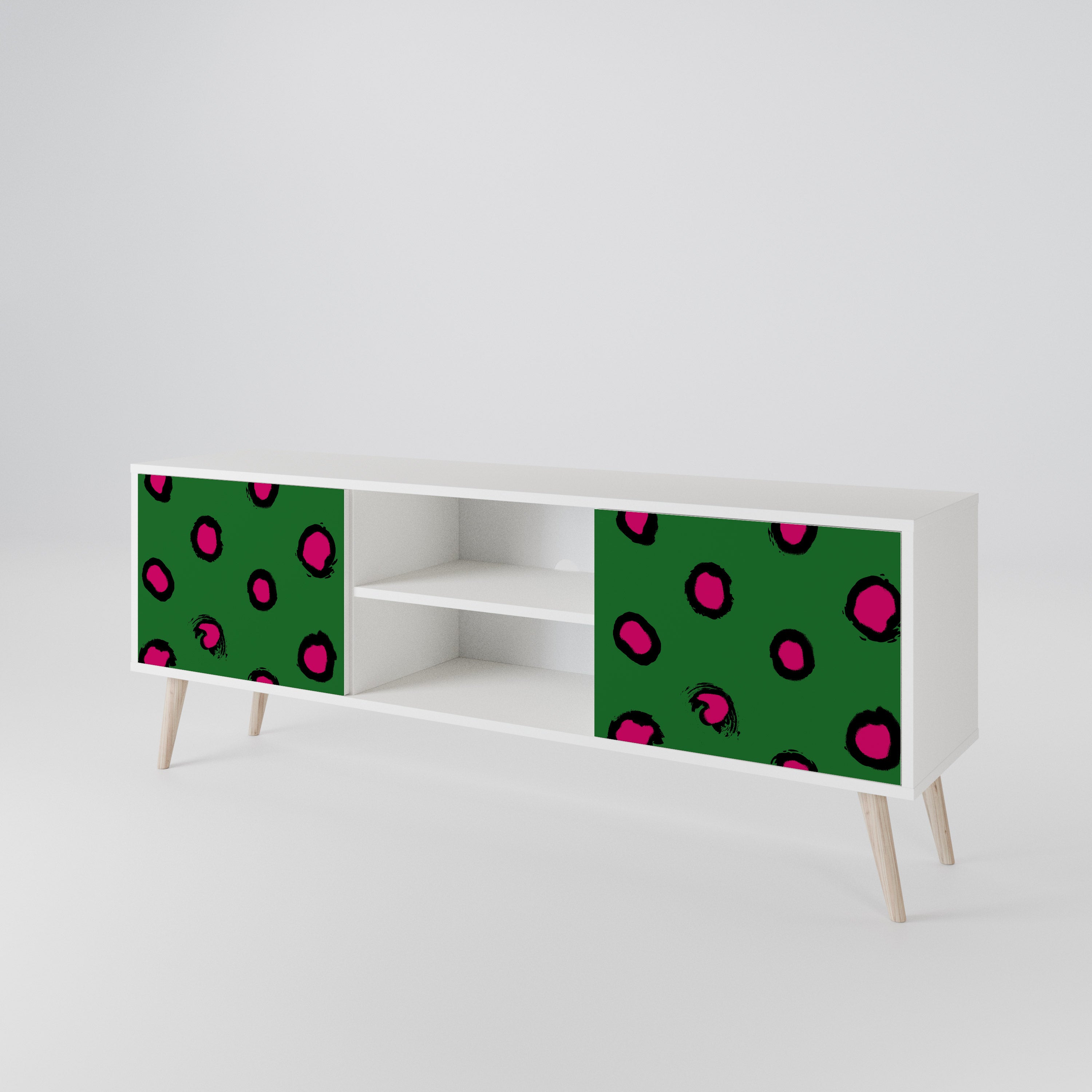 FUNKY SPOTS Έπιπλο τηλεόρασης 2-θυρών