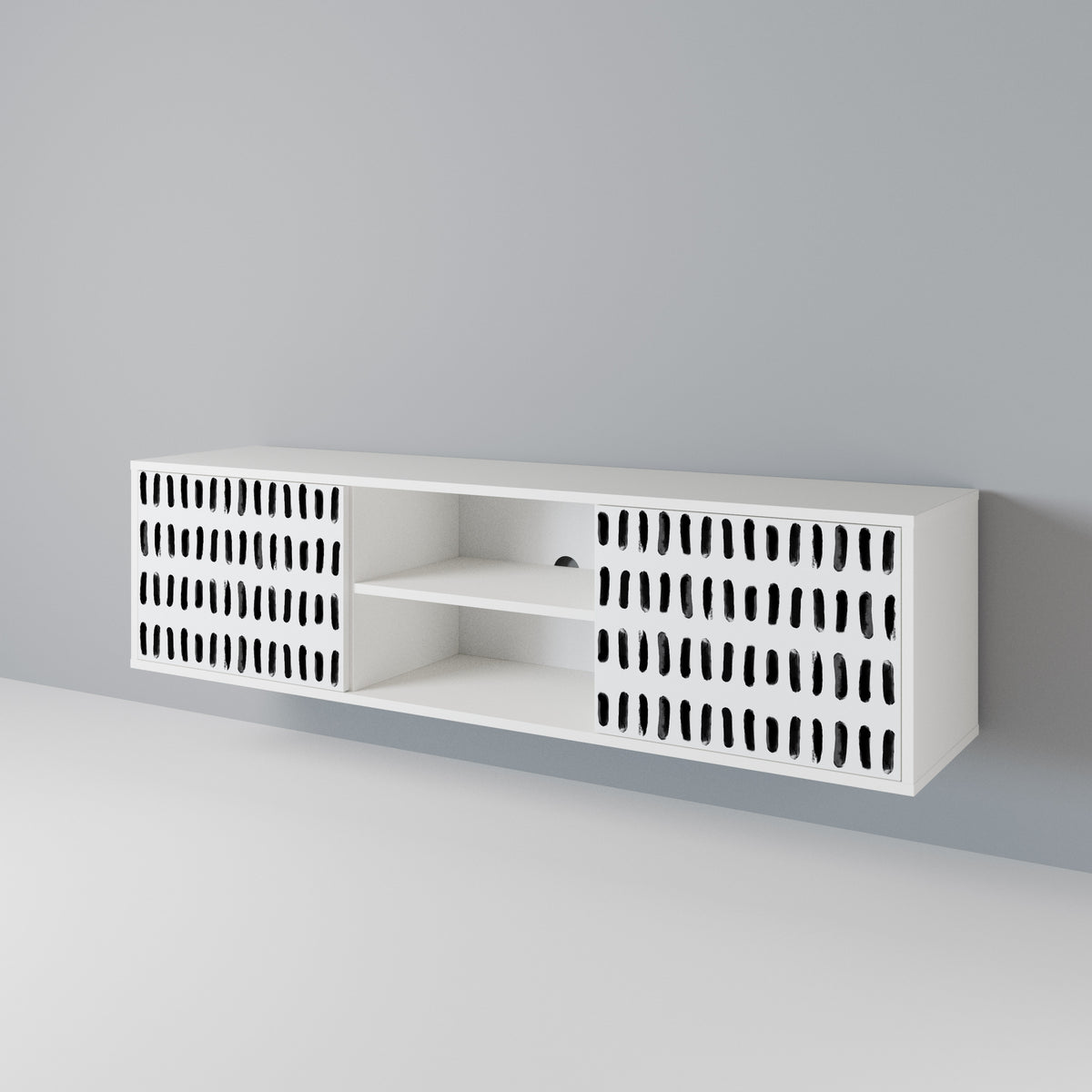 NIGHTY MELODIES Έπιπλο τηλεόρασης 2-θυρών