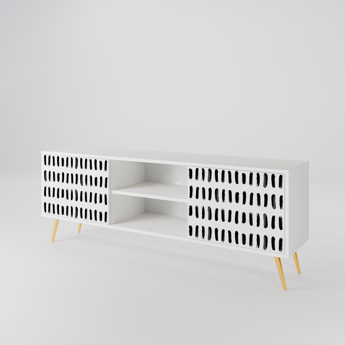 NIGHTY MELODIES Έπιπλο τηλεόρασης 2-θυρών