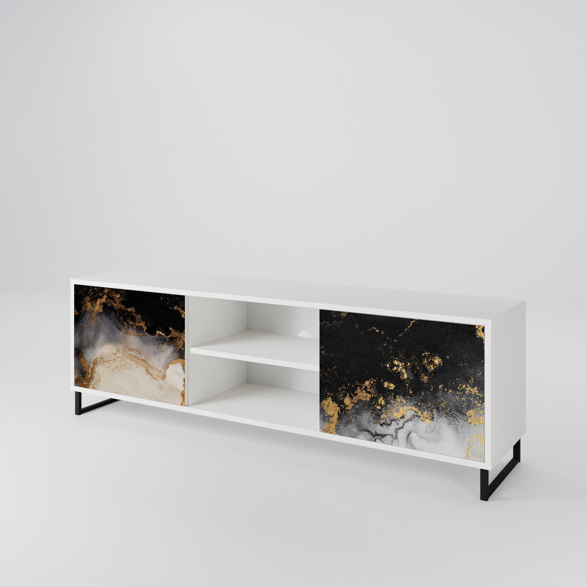 MARBLE OF TOMMORROW Έπιπλο τηλεόρασης 2-θυρών