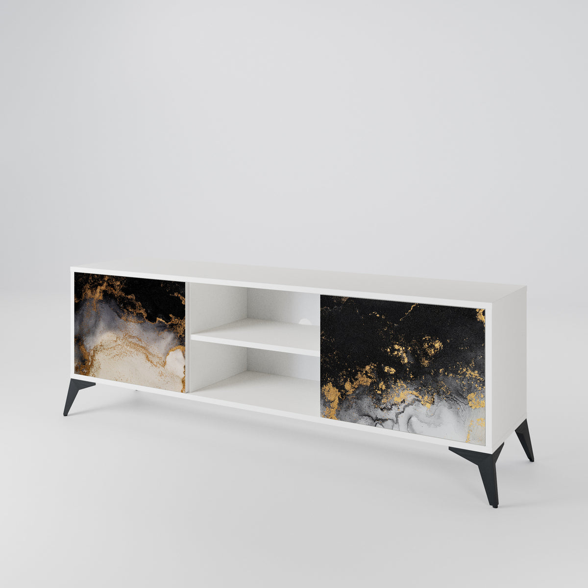 MARBLE OF TOMMORROW Έπιπλο τηλεόρασης 2-θυρών