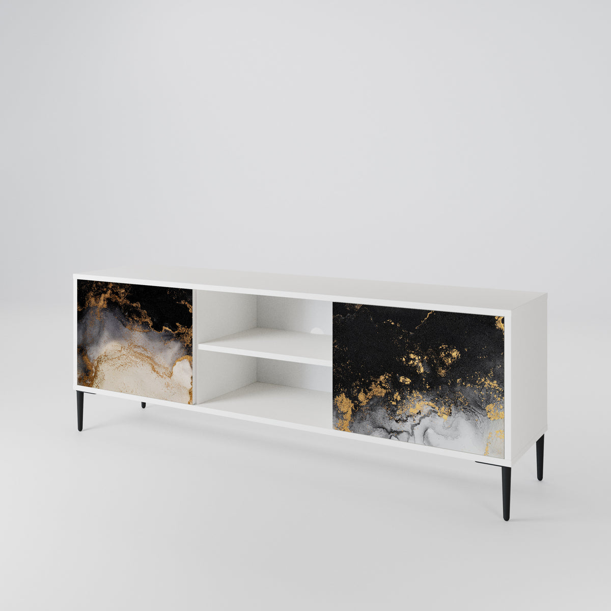 MARBLE OF TOMMORROW Έπιπλο τηλεόρασης 2-θυρών