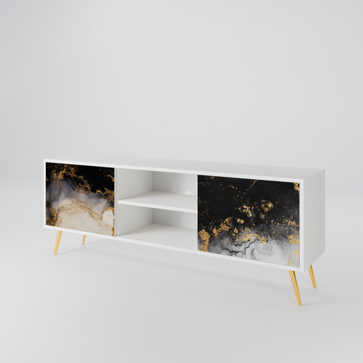 MARBLE OF TOMMORROW Έπιπλο τηλεόρασης 2-θυρών