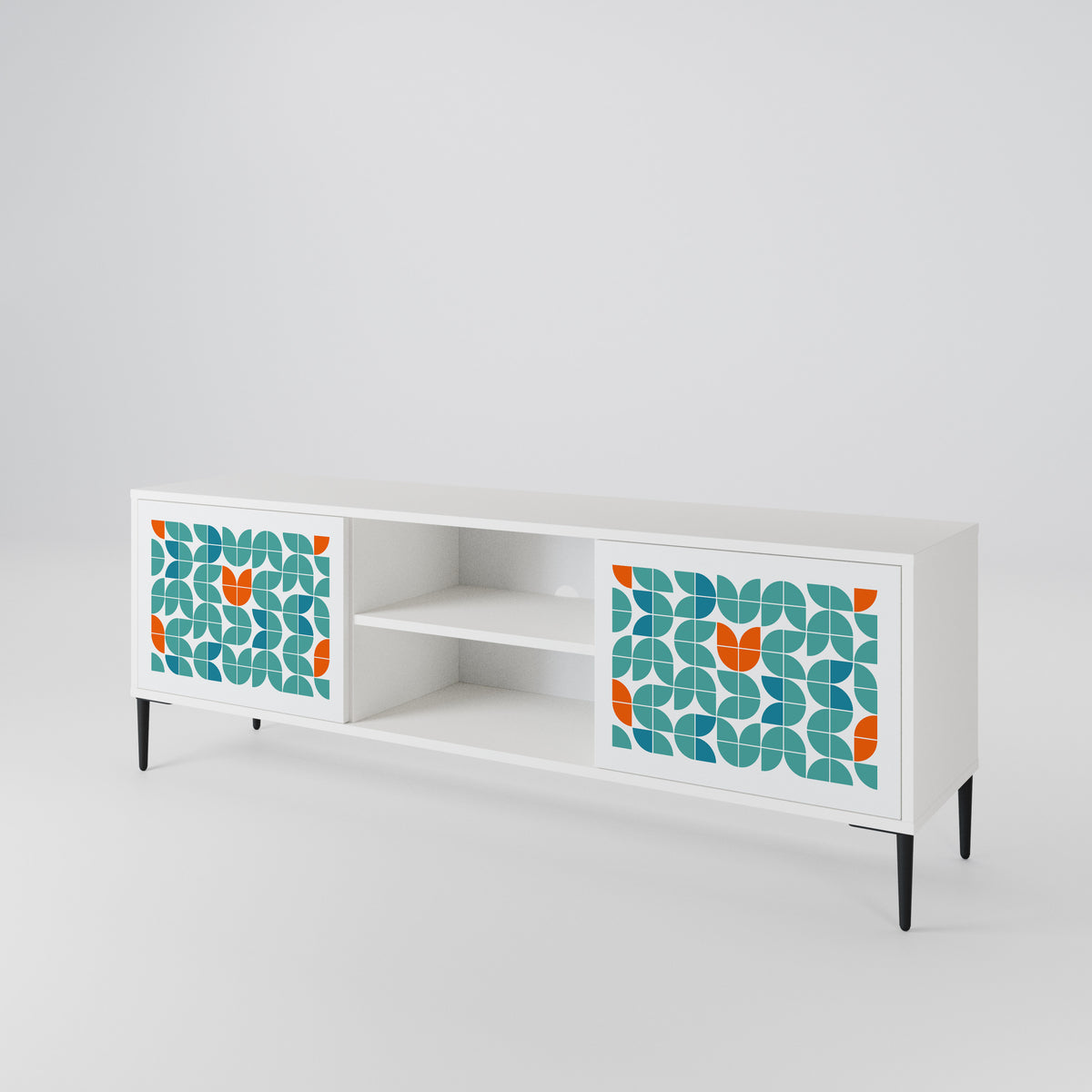 BE THE CHANGE Έπιπλο τηλεόρασης 2-θυρών