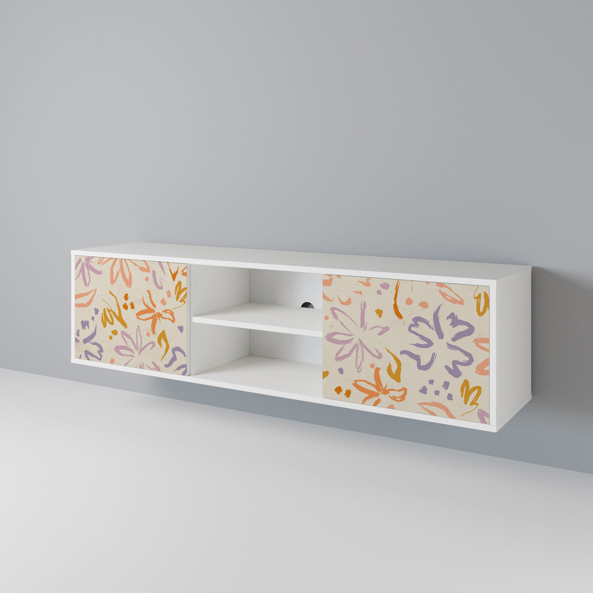 SPRING WHIMSY Έπιπλο τηλεόρασης 2-θυρών