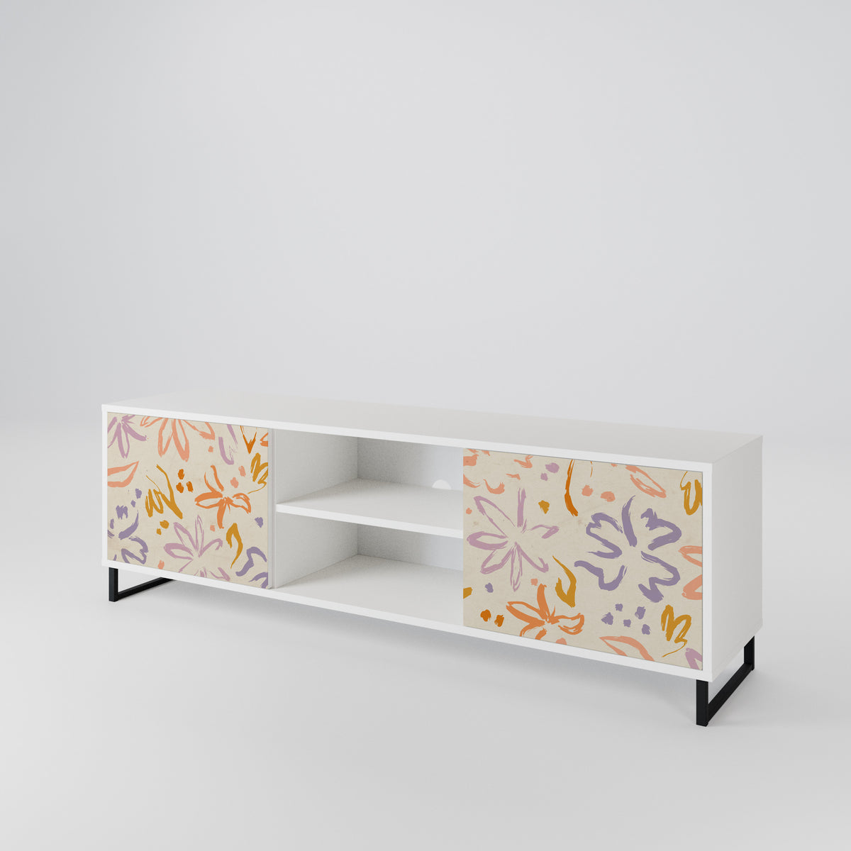 SPRING WHIMSY Έπιπλο τηλεόρασης 2-θυρών