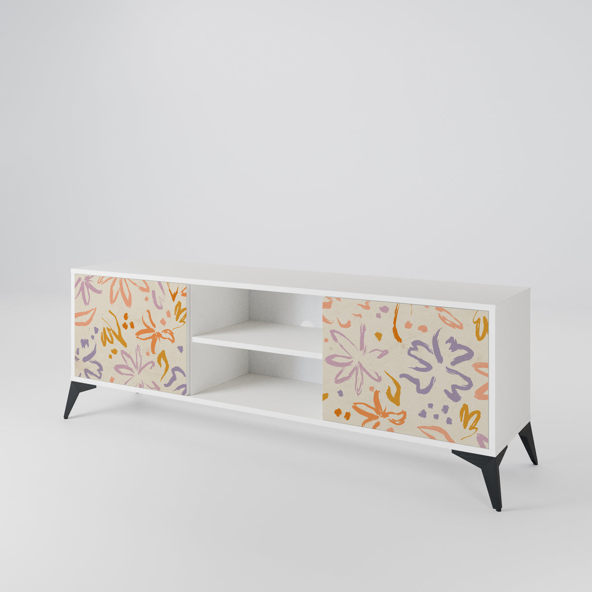 SPRING WHIMSY Έπιπλο τηλεόρασης 2-θυρών