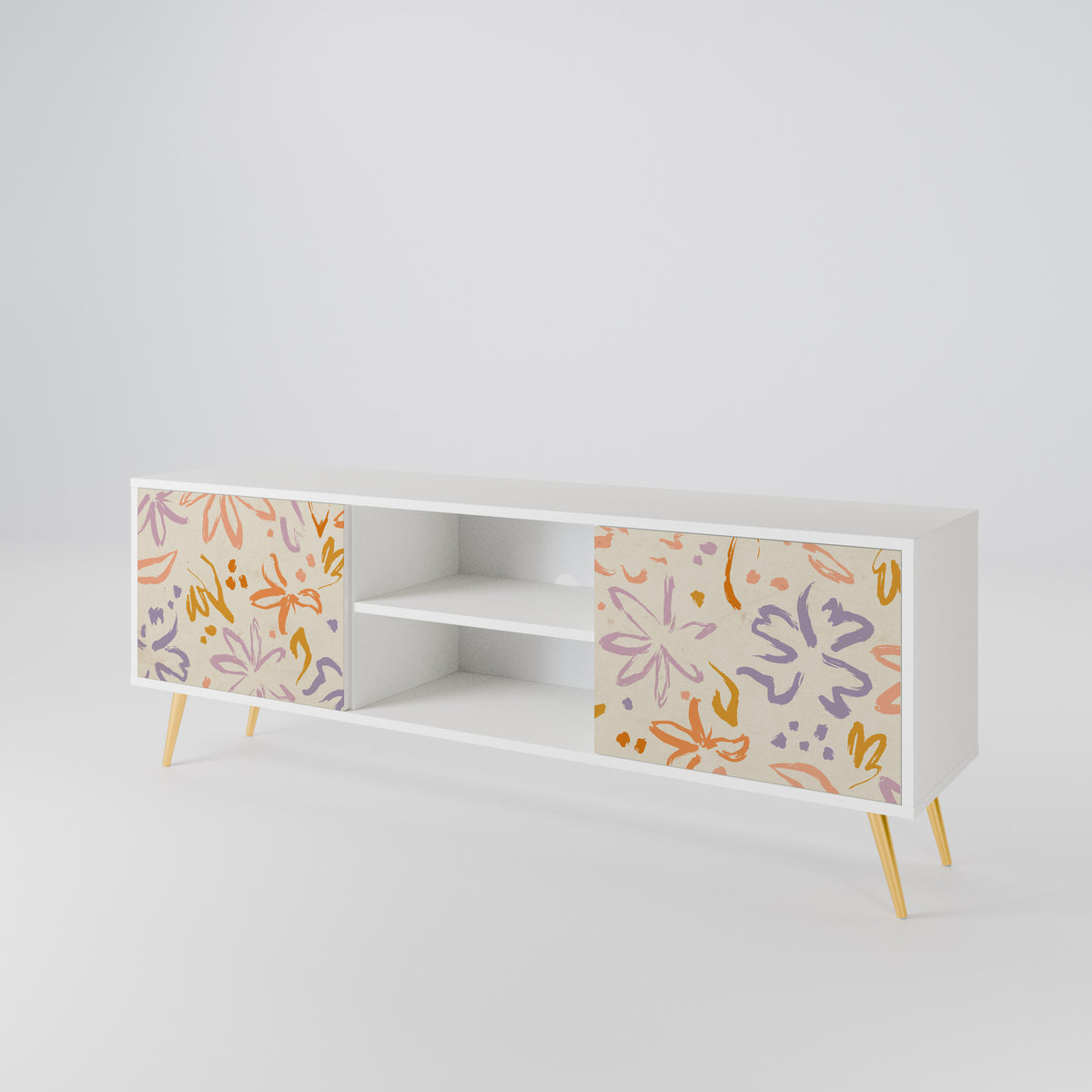 SPRING WHIMSY Έπιπλο τηλεόρασης 2-θυρών