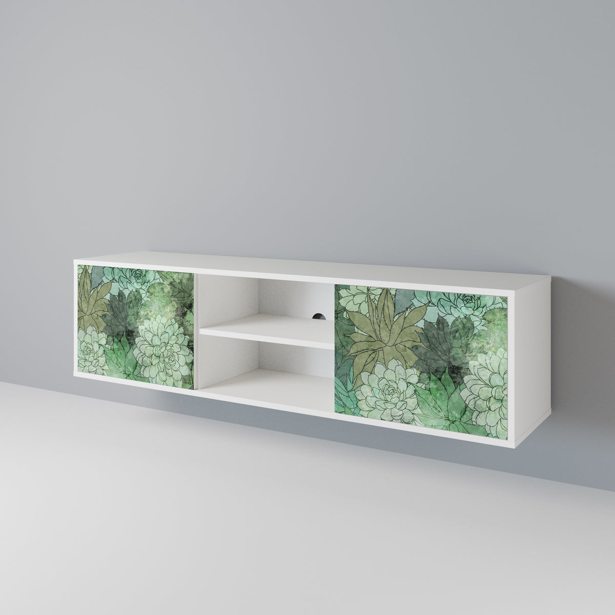 SUCCULENT CLUSTER Έπιπλο τηλεόρασης 2-θυρών