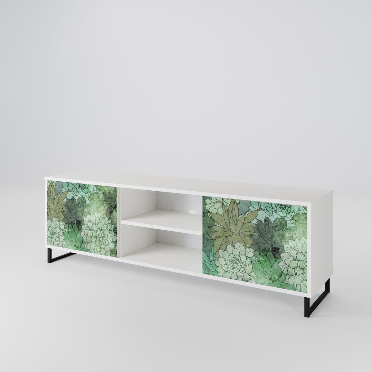 SUCCULENT CLUSTER Έπιπλο τηλεόρασης 2-θυρών