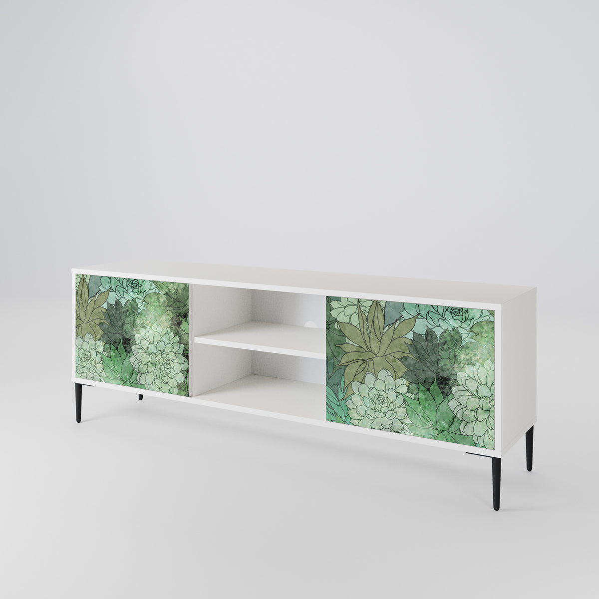 SUCCULENT CLUSTER Έπιπλο τηλεόρασης 2-θυρών