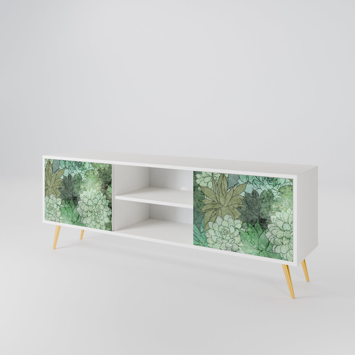 SUCCULENT CLUSTER Έπιπλο τηλεόρασης 2-θυρών